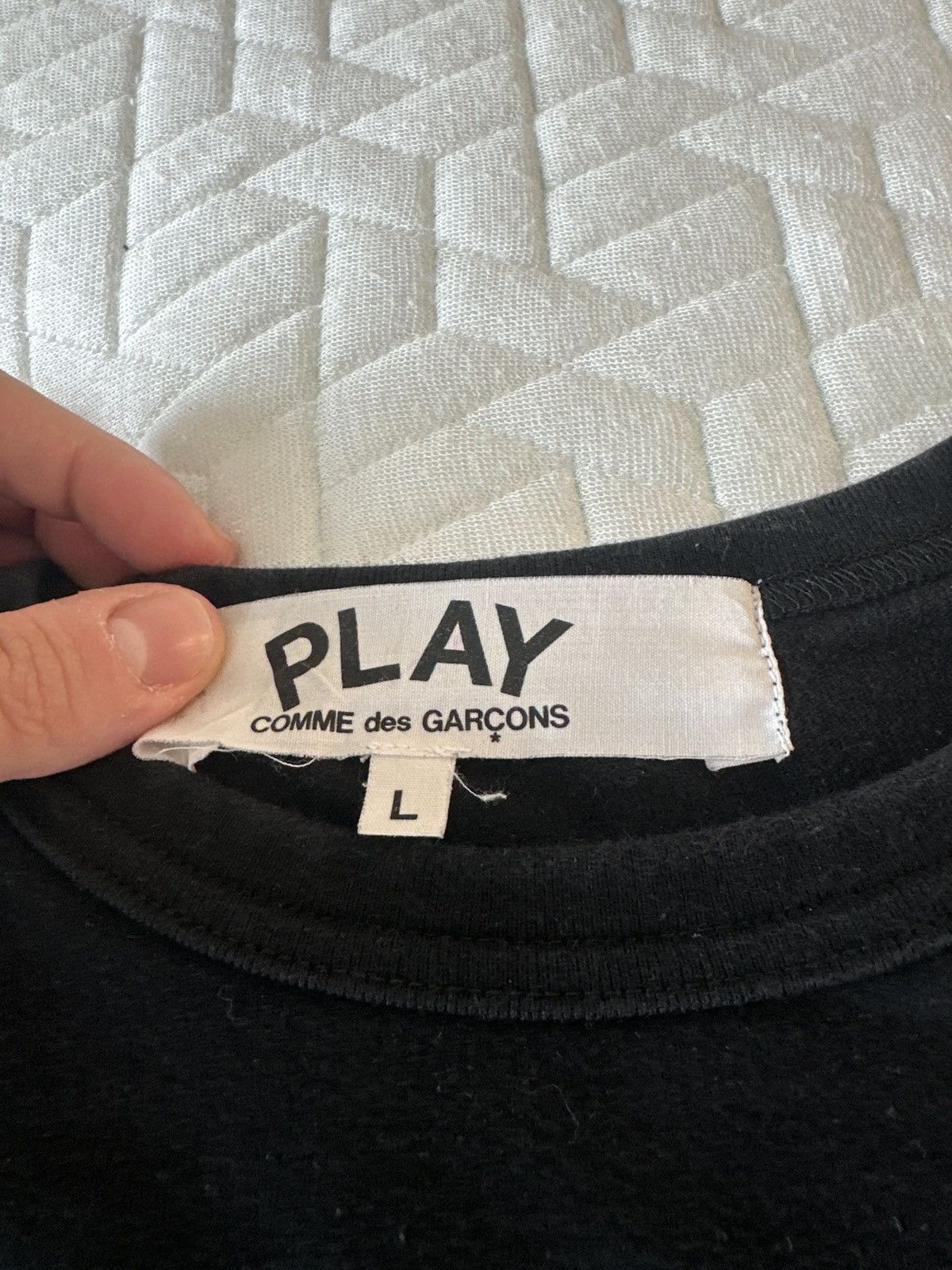 Comme des Garcons Comme des garcons black long sleeve t shirt Size US L / EU 52-54 / 3 - 2 Thumbnail