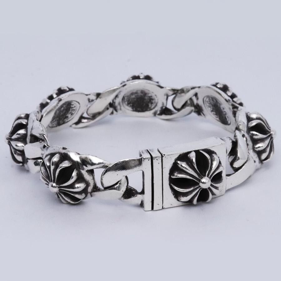 Chrome Hearts 6Link Chrome Hearts Cross Ball Link Bracelet Size ONE SIZE - 1 Thumbnail
