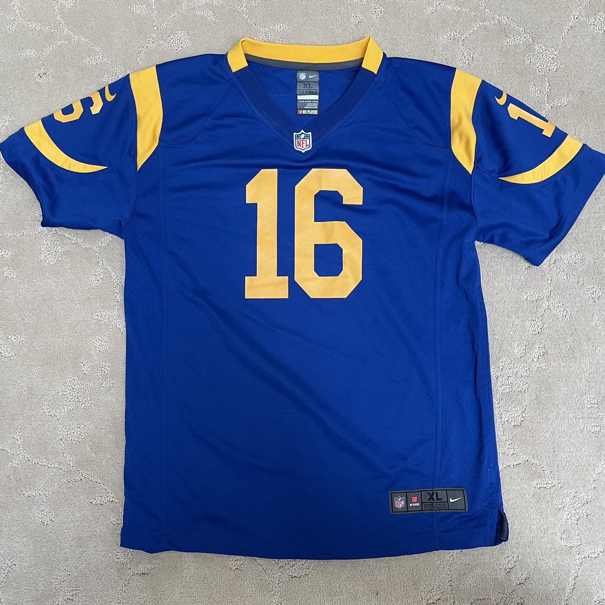 Men's Nike Jared Goff Navy Los Angeles Rams Super Bowl LIII Bound Game  Jersey