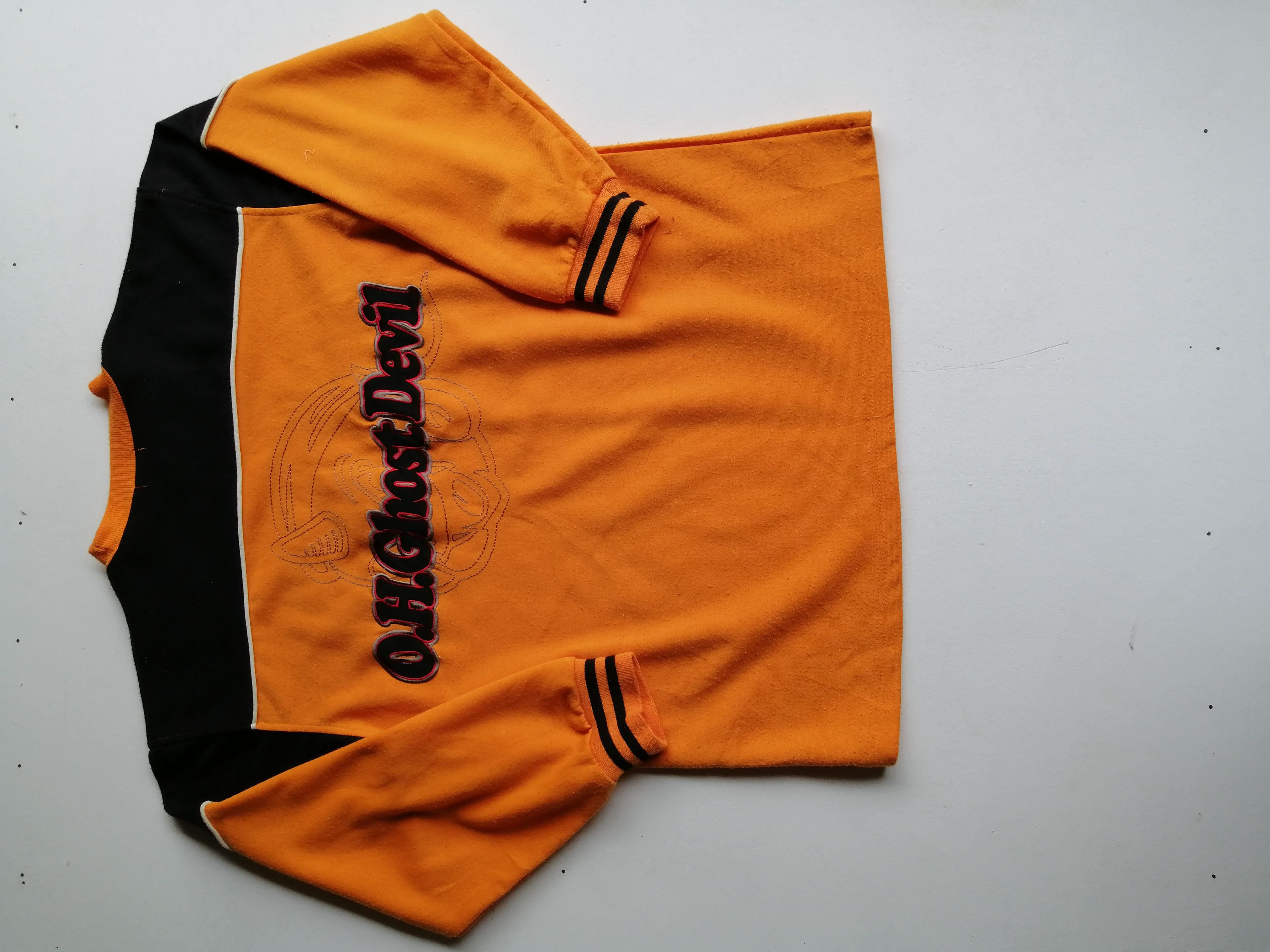 Designer × Japanese Brand Vintage One Horn Ghost Devil Long Sleeve T-Shirt Size US M / EU 48-50 / 2 - 5 Thumbnail