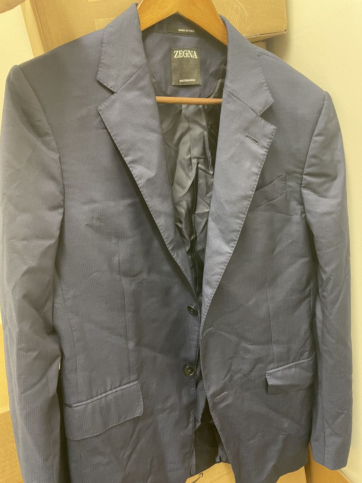 Z Zegna Zegna Multi-Season Suit Jacket Size 48R - 1 Thumbnail