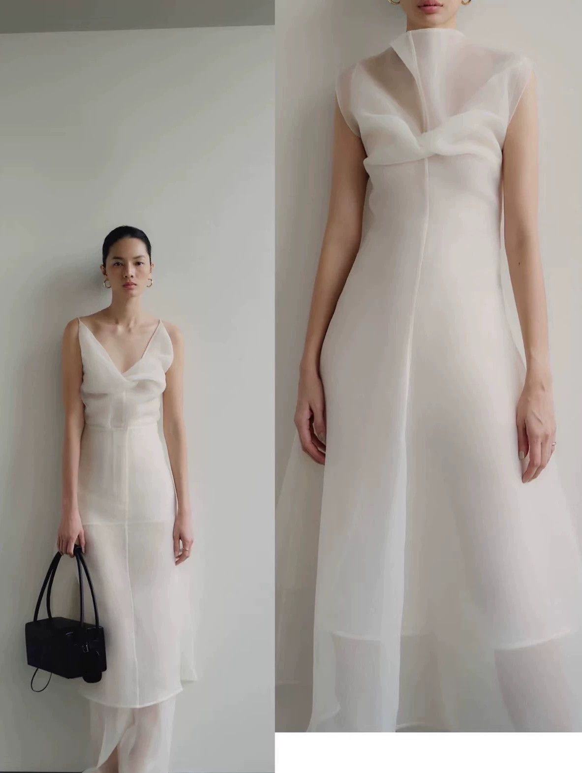 Other gia studios minimal oriental soft dress 36 99 new Size XS / US 0-2 / IT 36-38 - 7 Thumbnail