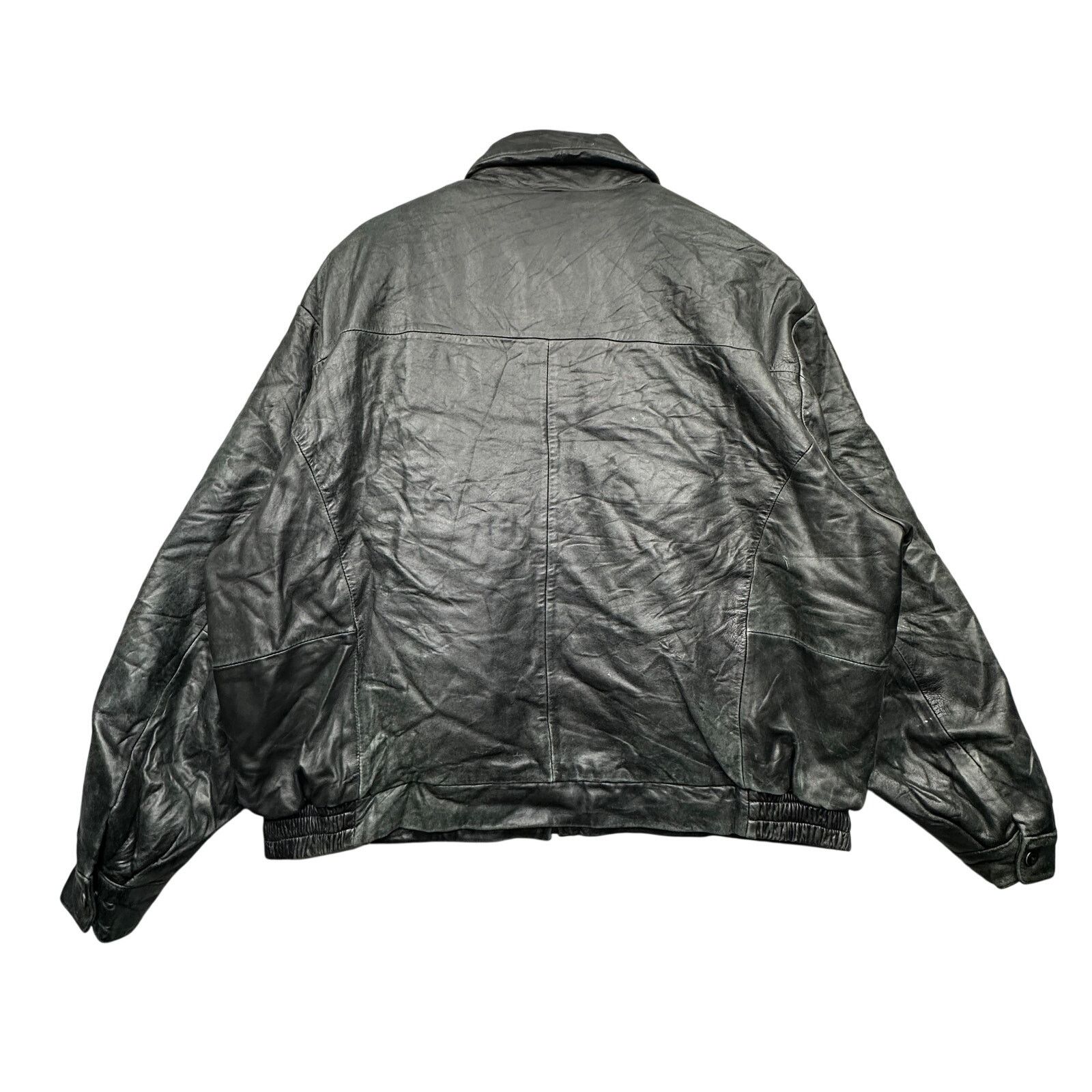 Wilsons Leather Vintage Wilsons Leather Pelle Studio Bomber Jacket Womens 1X Size M / US 6-8 / IT 42-44 - 2 Thumbnail