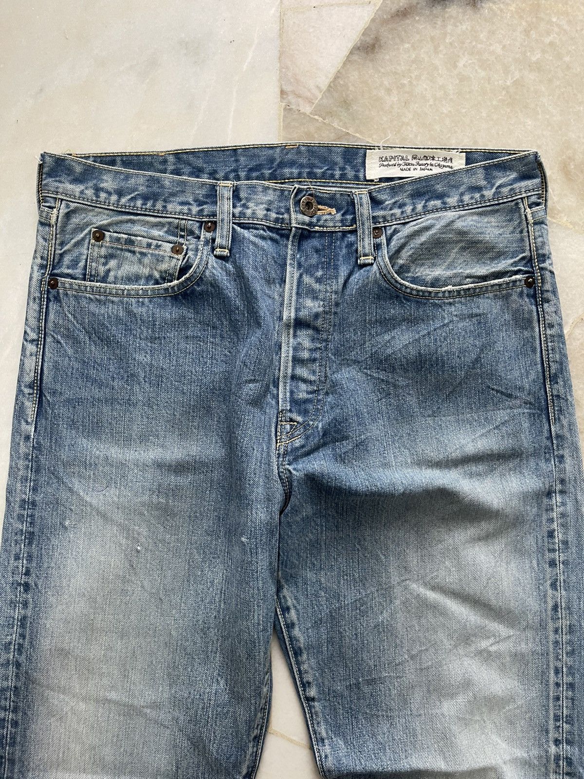 Kapital Kapital Faded Wash Denim Size US 32 / EU 48 - 5 Thumbnail