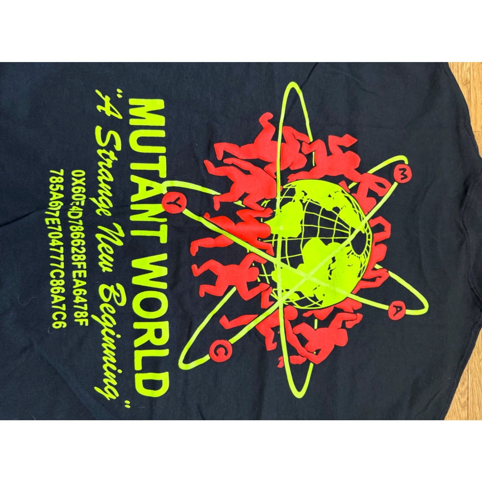 Vintage Mutant Ape Yacht Club - mutant world Tee - Sz L - Mens - Black - T-Shirt - BAYC MAYC - Mutant Ape Yacht Club - Shirt Size US L / EU 52-54 / 3 - 4 Thumbnail