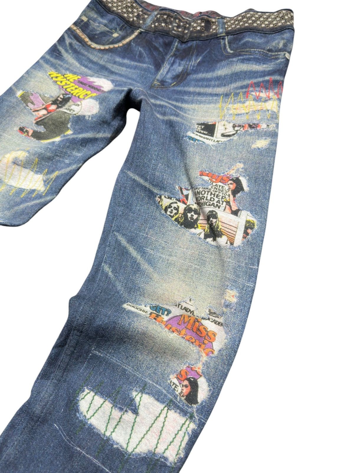 Hysteric Glamour Hysteric Glamour Reversible Leggings Fullprint Size US 30 / EU 46 - 3 Thumbnail