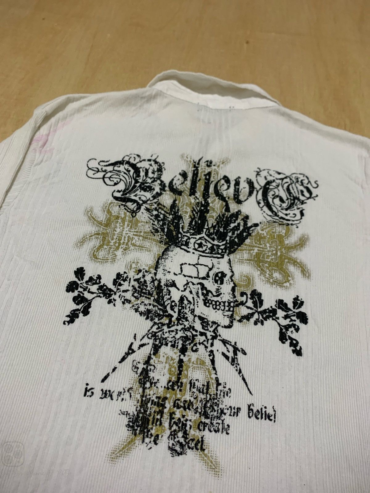 Hysteric Glamour × If Six Was Nine × Japanese Brand Vintage Y2k Believe Black Smac Skull Ifsixwasnine Punk style Size US L / EU 52-54 / 3 - 6 Thumbnail