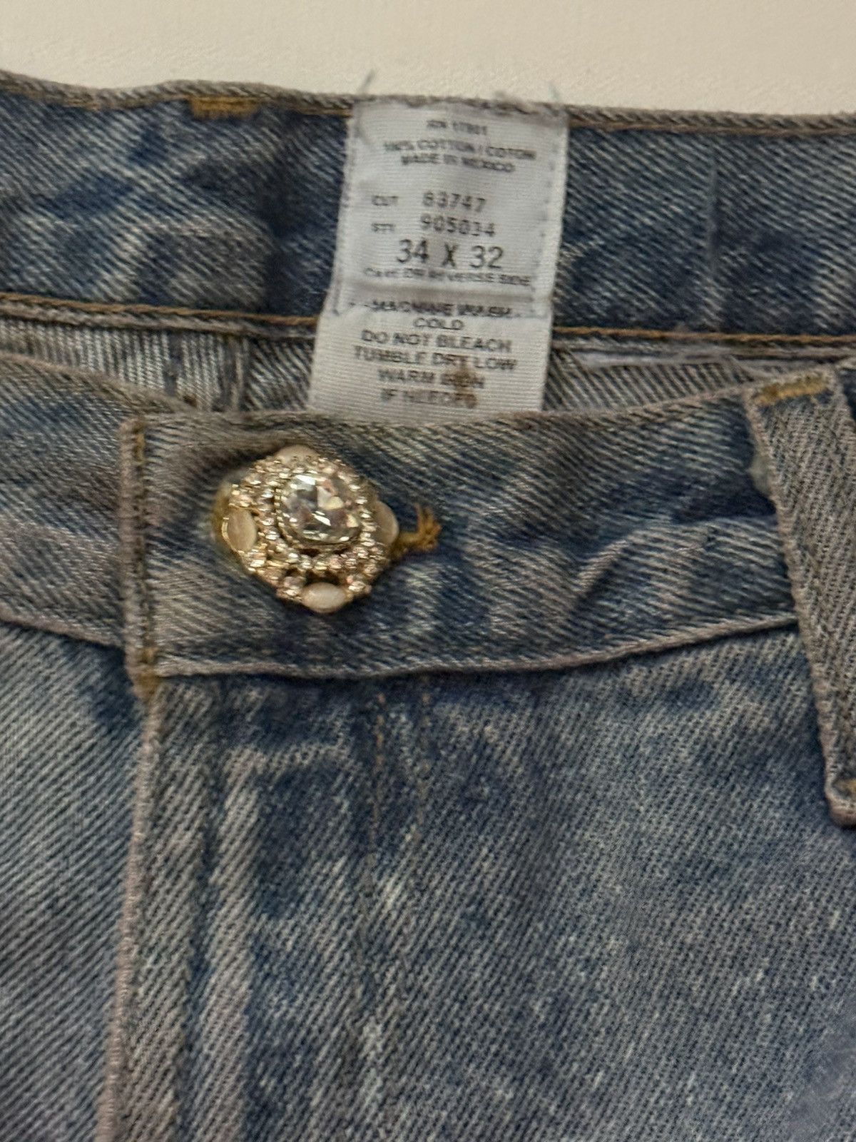 Other Abdelhi Fluorescent Patchwork Jean 001 Size US 34 / EU 50 - 2 Thumbnail