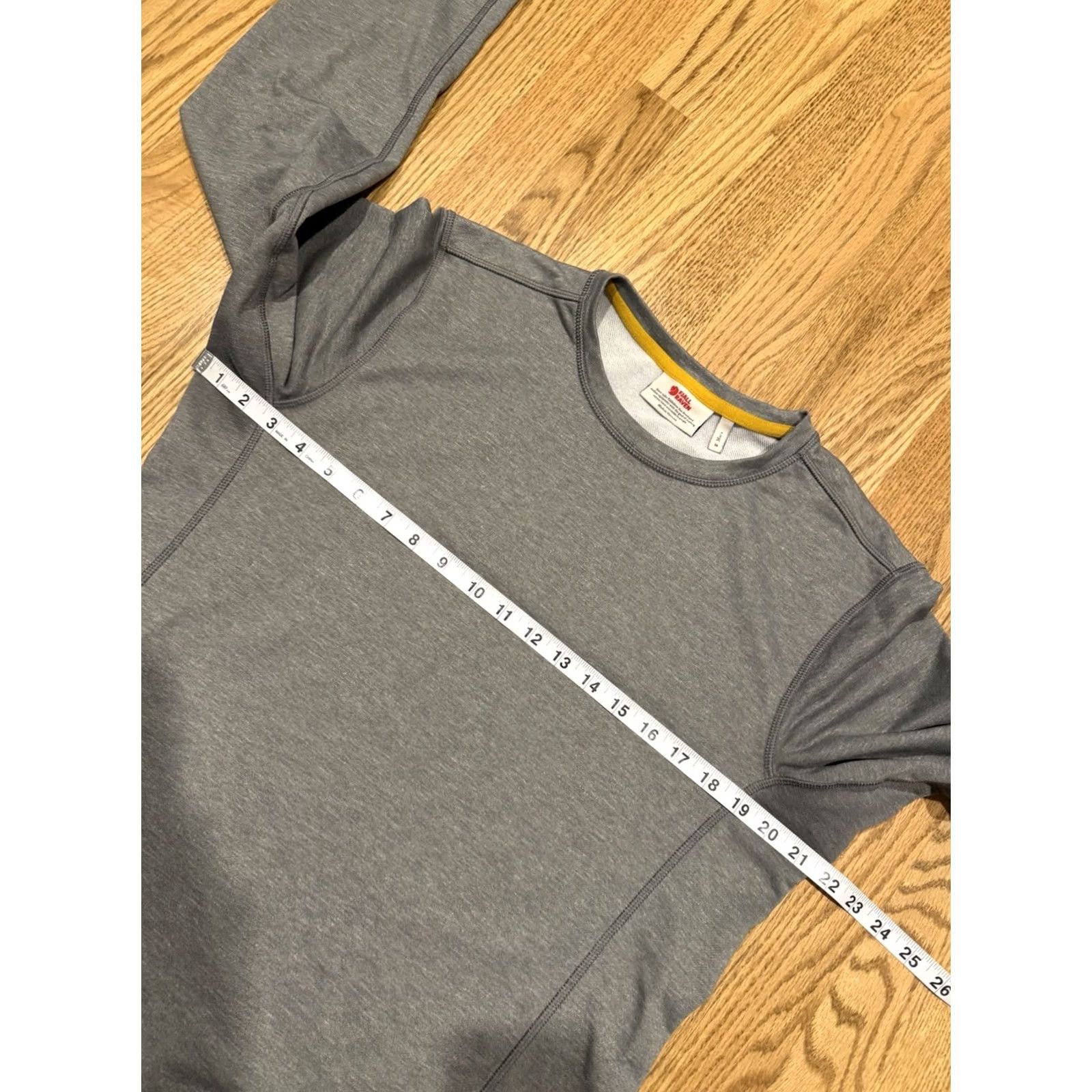Vintage Fjallraven High Coast Lite Sweater Mens Med Grey Long Sleeve Outdoor Zip Pocket Size US M / EU 48-50 / 2 - 7 Thumbnail