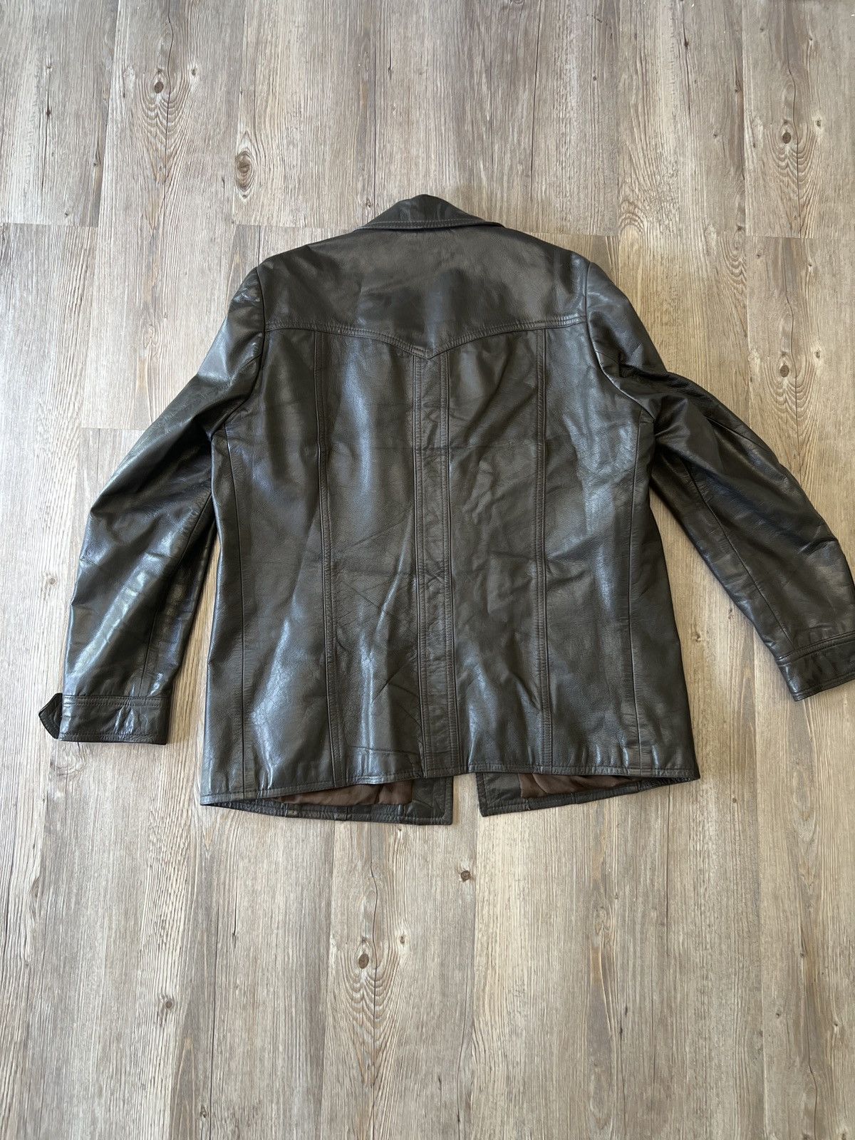Vintage Cool vintage leather jacket Size US L / EU 52-54 / 3 - 2 Thumbnail