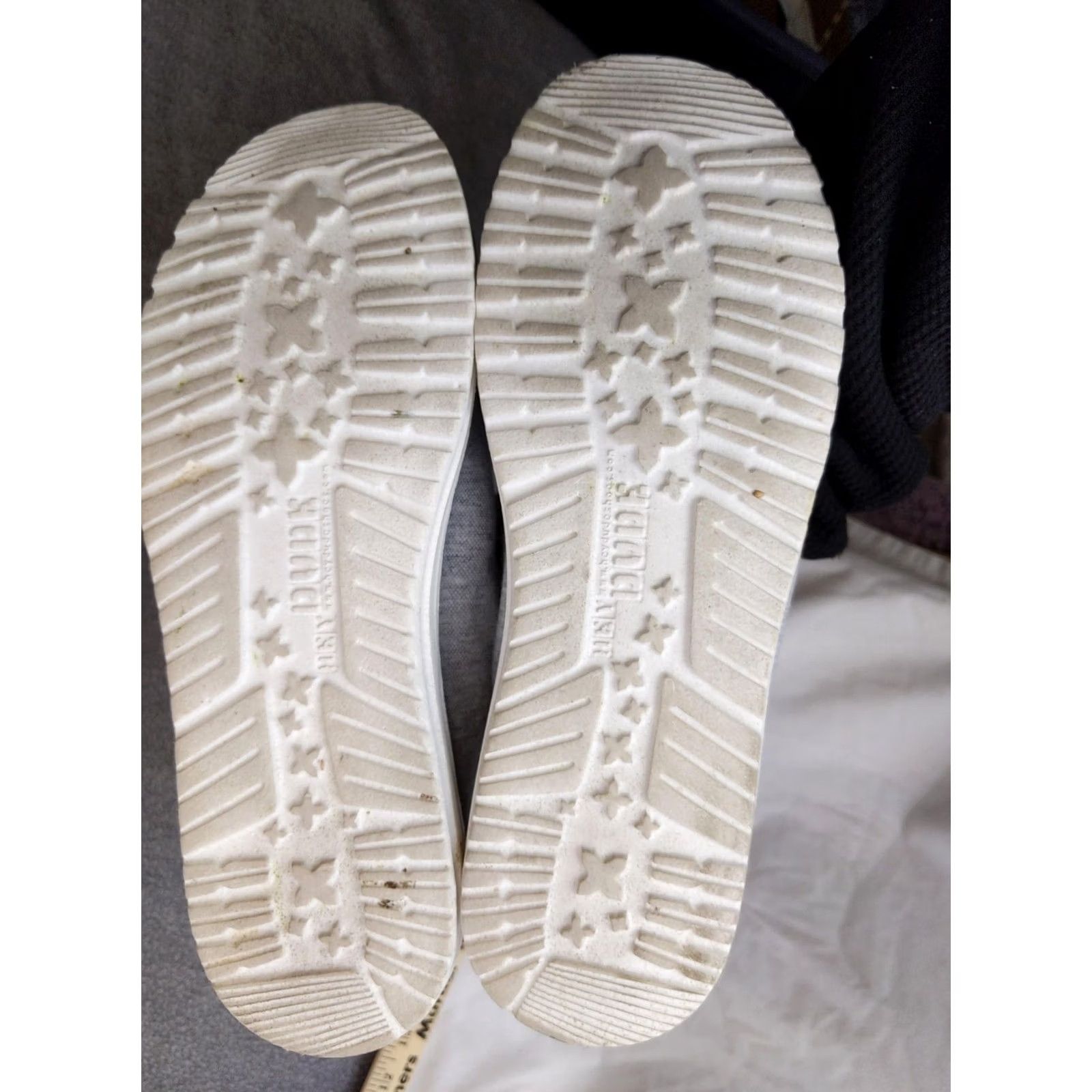 Vintage Hey Dude Wendy Stretch Fleece Slip-On Shoes Womens 9 Gray Casual Comfort Shoes Size M / US 6-8 / IT 42-44 - 6 Thumbnail