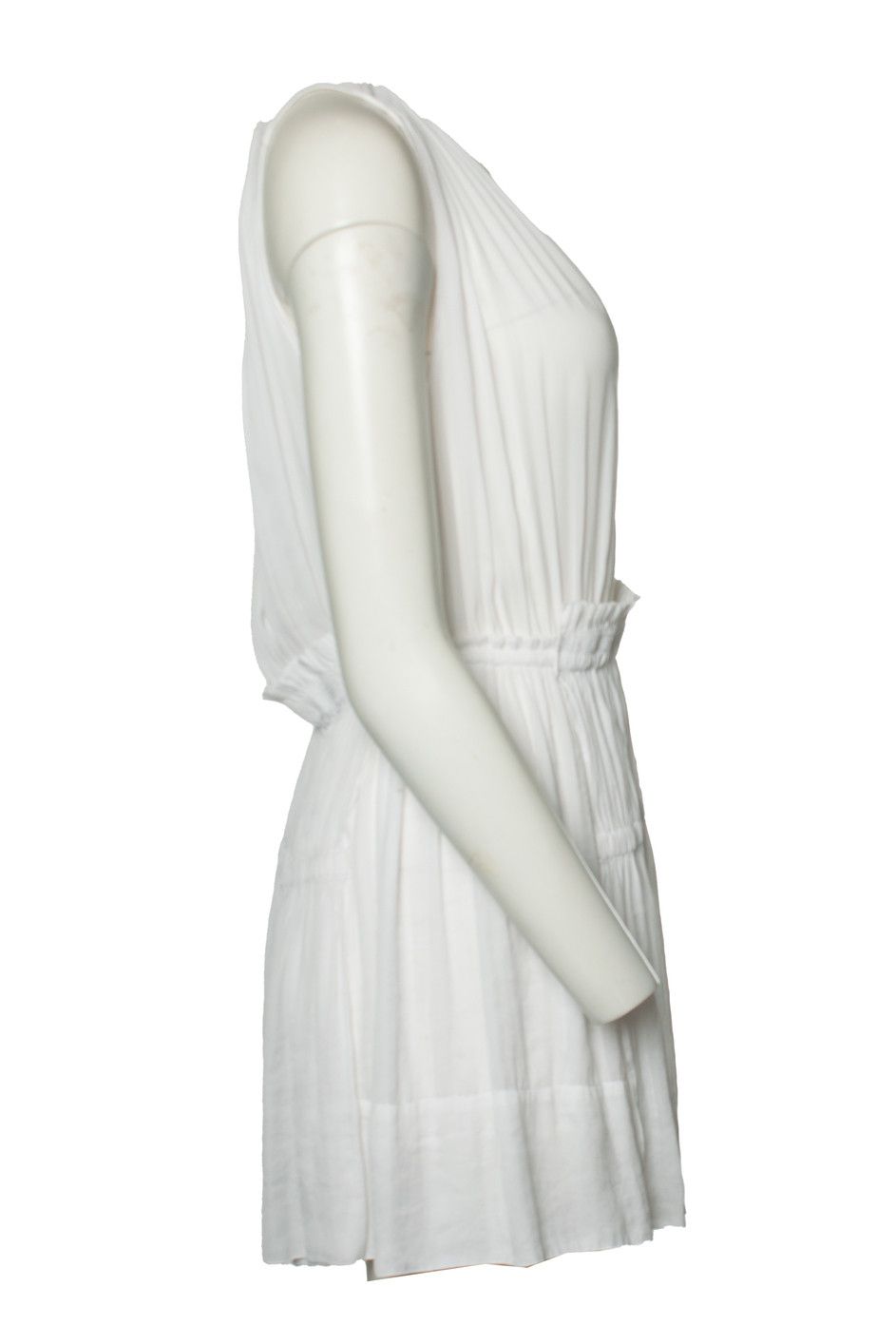 Isabel Marant Isabel Marant, White sheer dress with ruffles Size S / US 4 / IT 40 - 3 Thumbnail