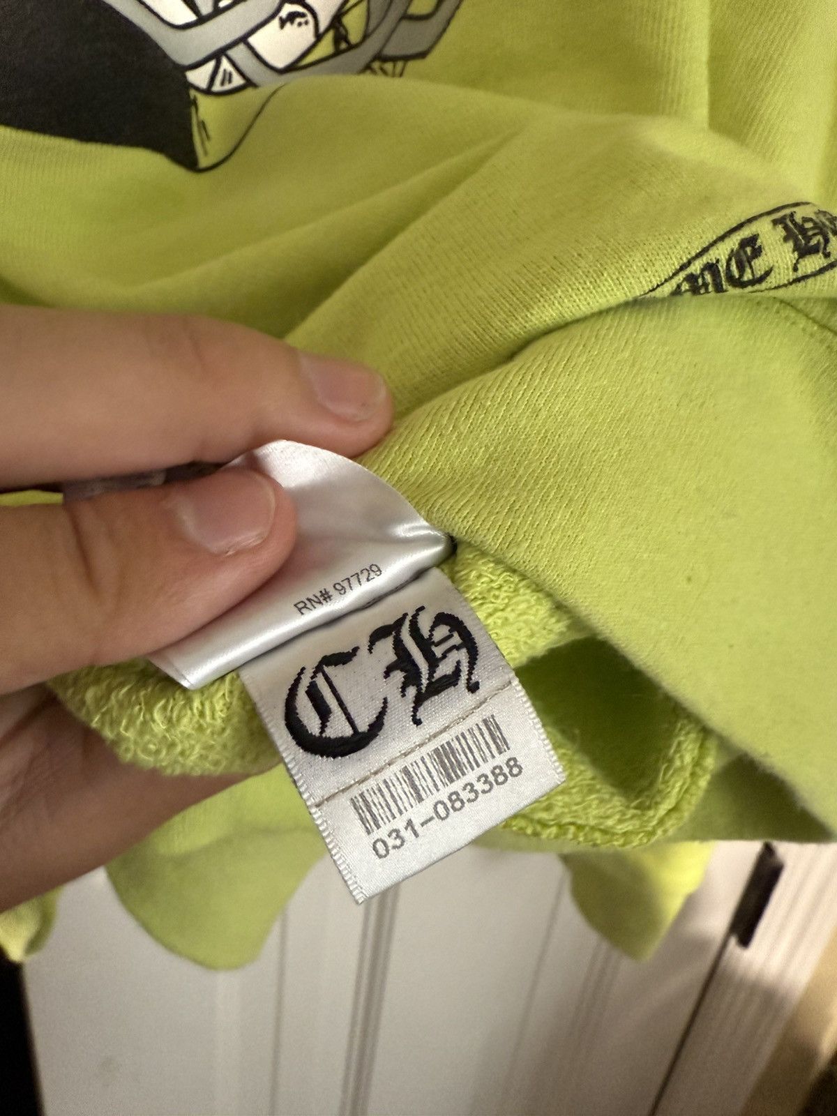 Chrome Hearts Chrome Hears Green Matty Boy “Chain Games” Crewneck Size US L / EU 52-54 / 3 - 6 Thumbnail