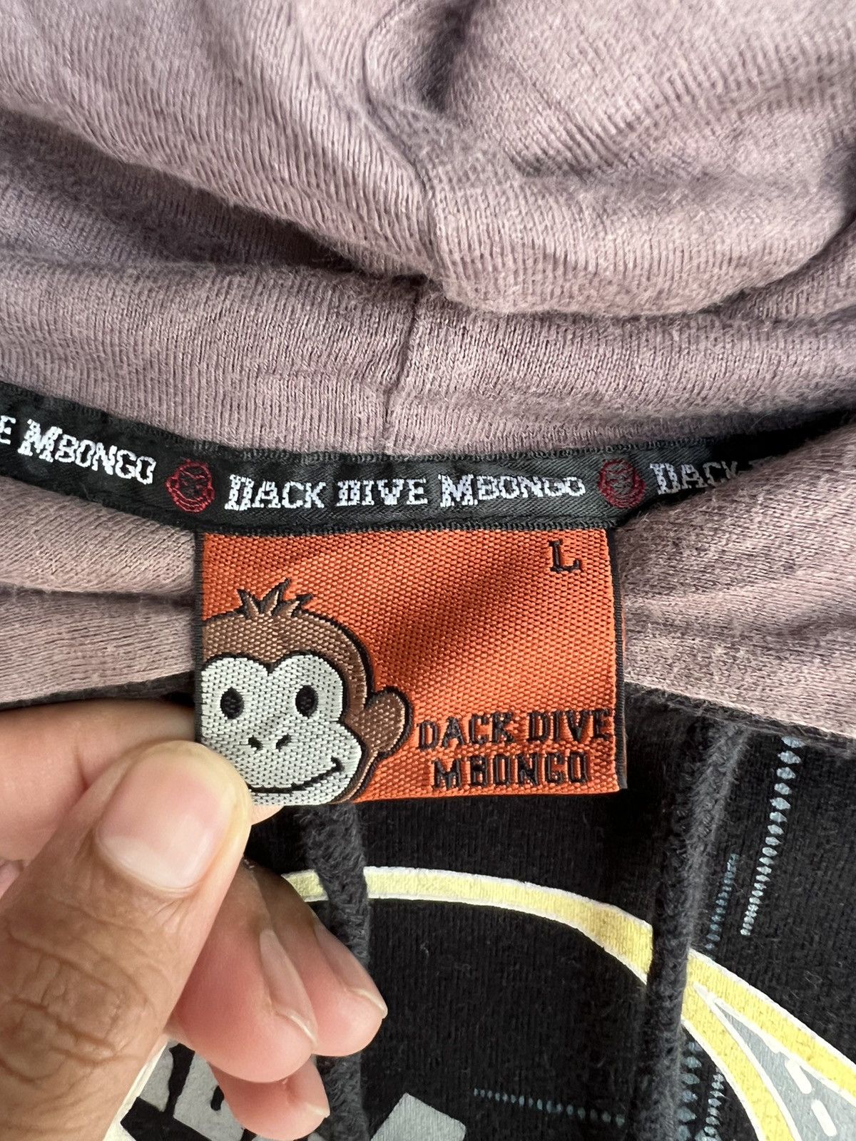 Japanese Brand Japanese Dack Dive Mbongo Hip Hop monkey Hoodies Size US L / EU 52-54 / 3 - 4 Thumbnail