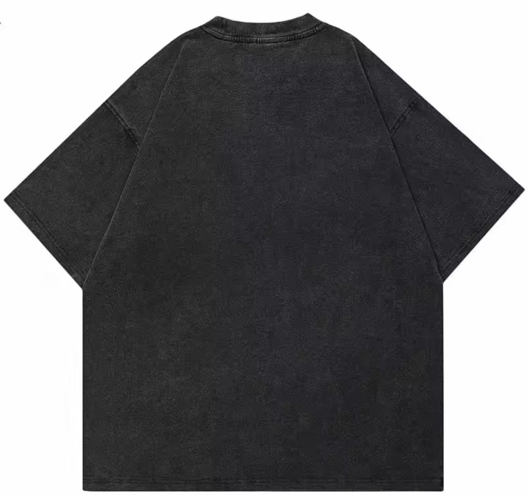 Japanese Brand Retro Washed T-shirt Scary Ghost Castle Size US L / EU 52-54 / 3 - 2 Thumbnail