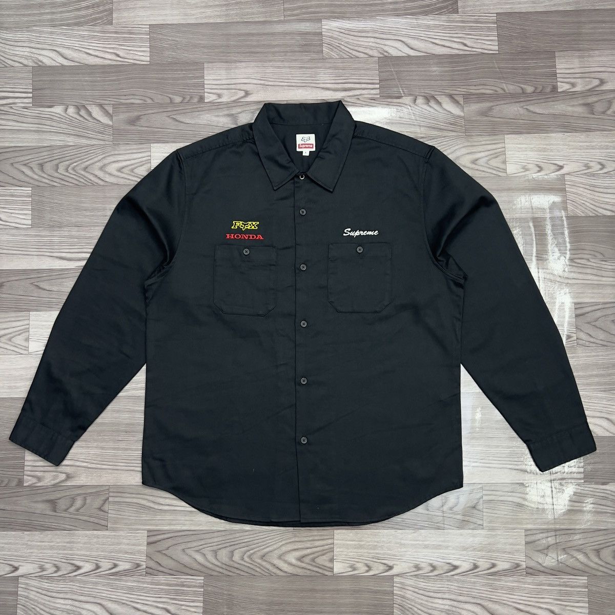 Fox Racing × Honda × Supreme Supreme x Honda x Fox Racing Work Shirt Size US L / EU 52-54 / 3 - 1 Thumbnail
