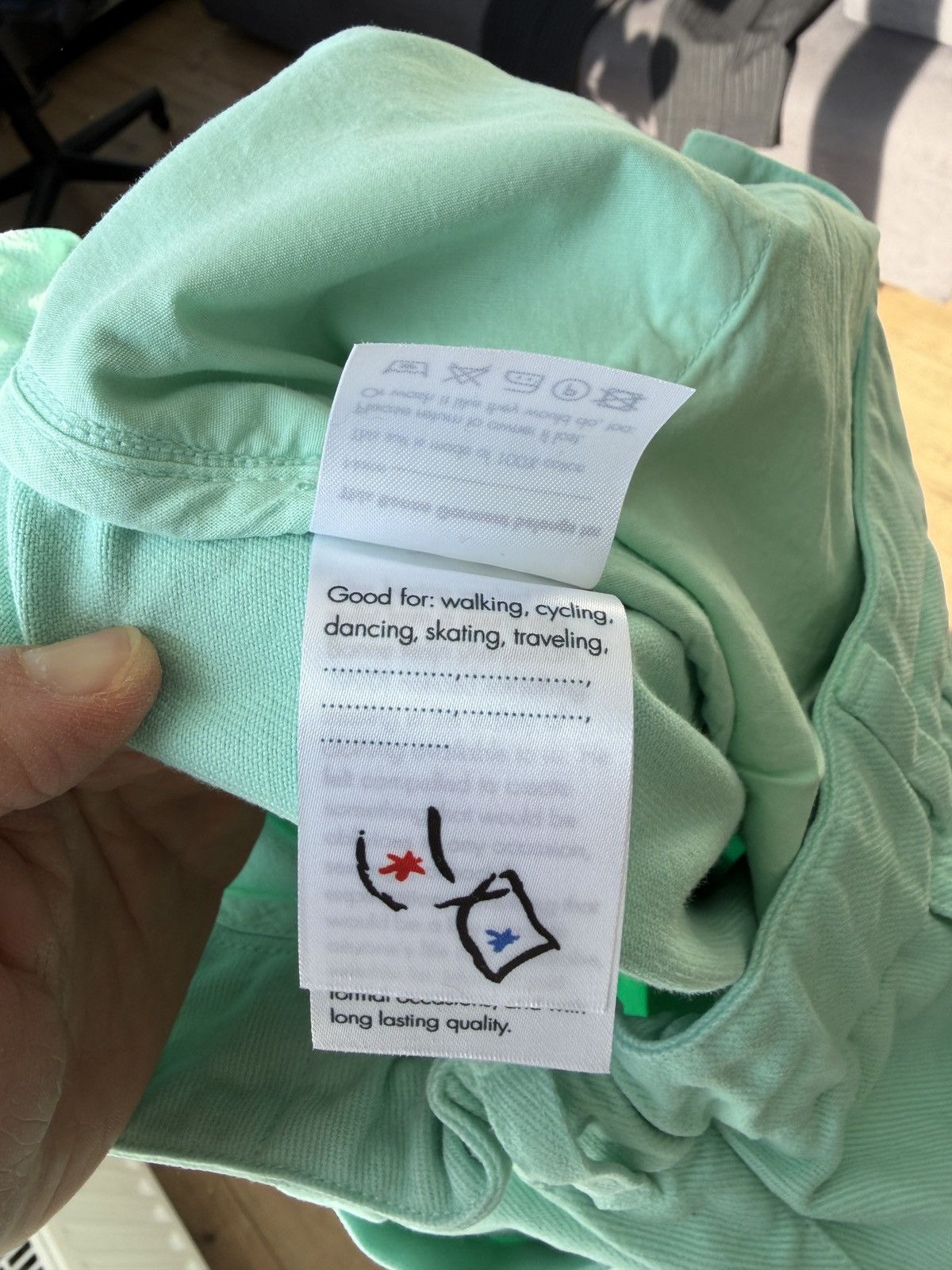 Other GERT WESSELS X BONNE Mint Color Heavy Carpenter Pants Size US 32 / EU 48 - 16 Thumbnail