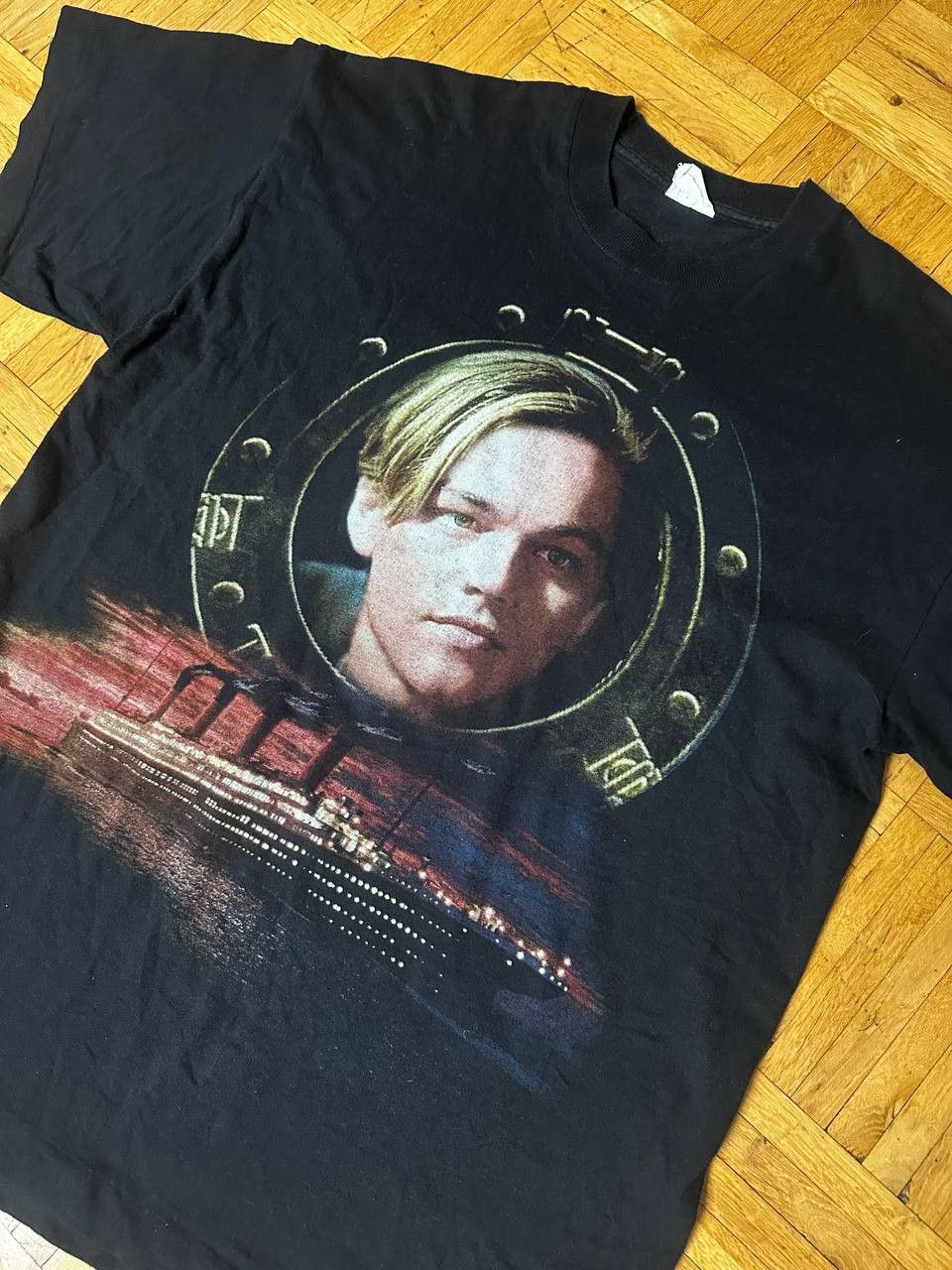 Vintage Titanic Movie Promo T-Shirt Vintage 90s Single Stith Sz L Size US L / EU 52-54 / 3 - 2 Thumbnail