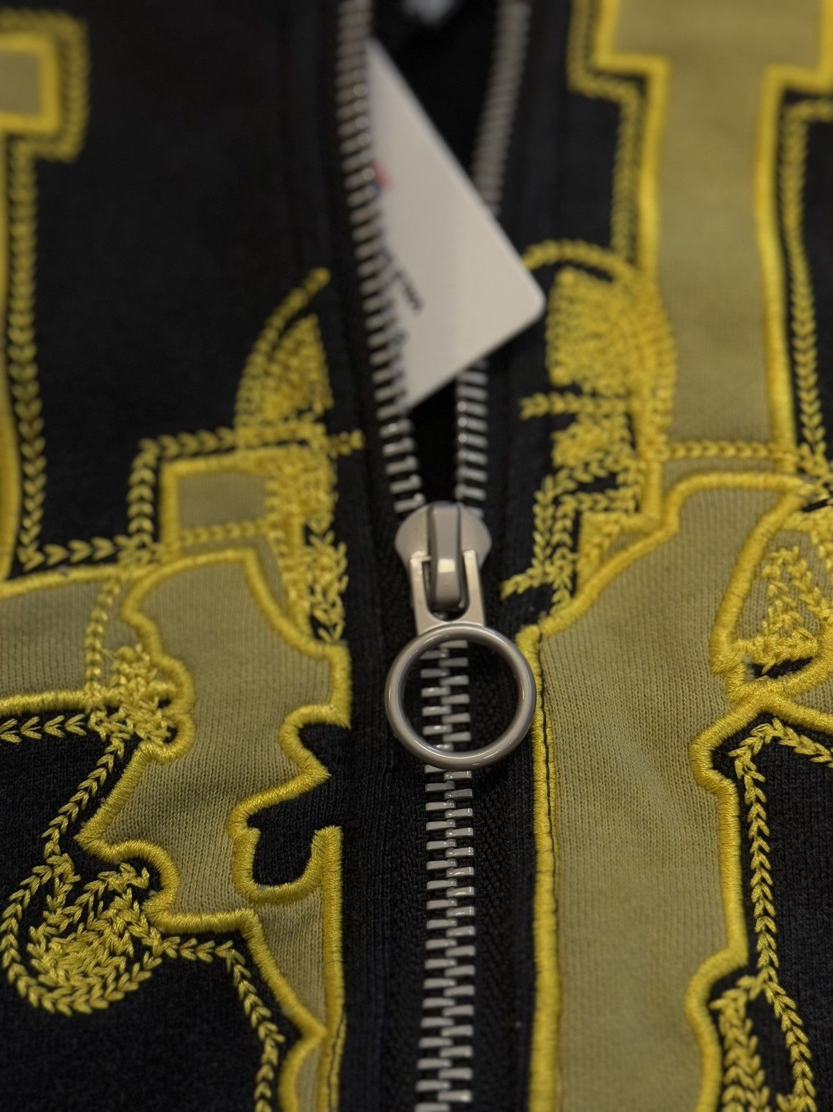 Vale Vale Hoodie Zip Up Black Yellow Size Large (NEW) Size US L / EU 52-54 / 3 - 6 Thumbnail