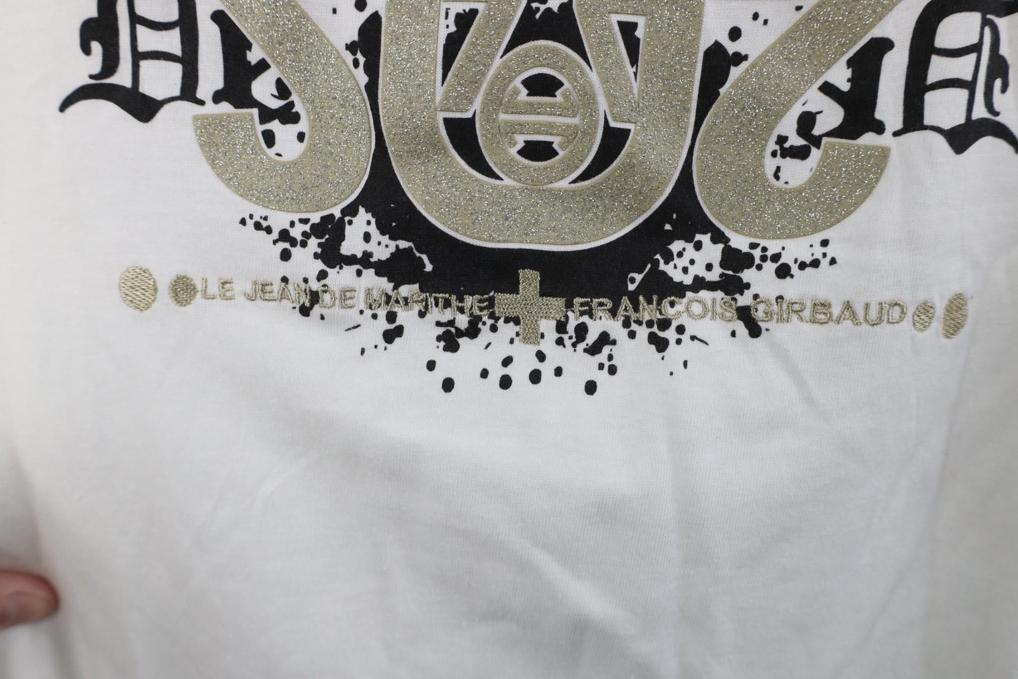 Marithe + Francois Girbaud Deadstock Vintage 90s Marithe Francois Girbaud Art T-Shirt Size US XXL / EU 58 / 5 - 5 Thumbnail