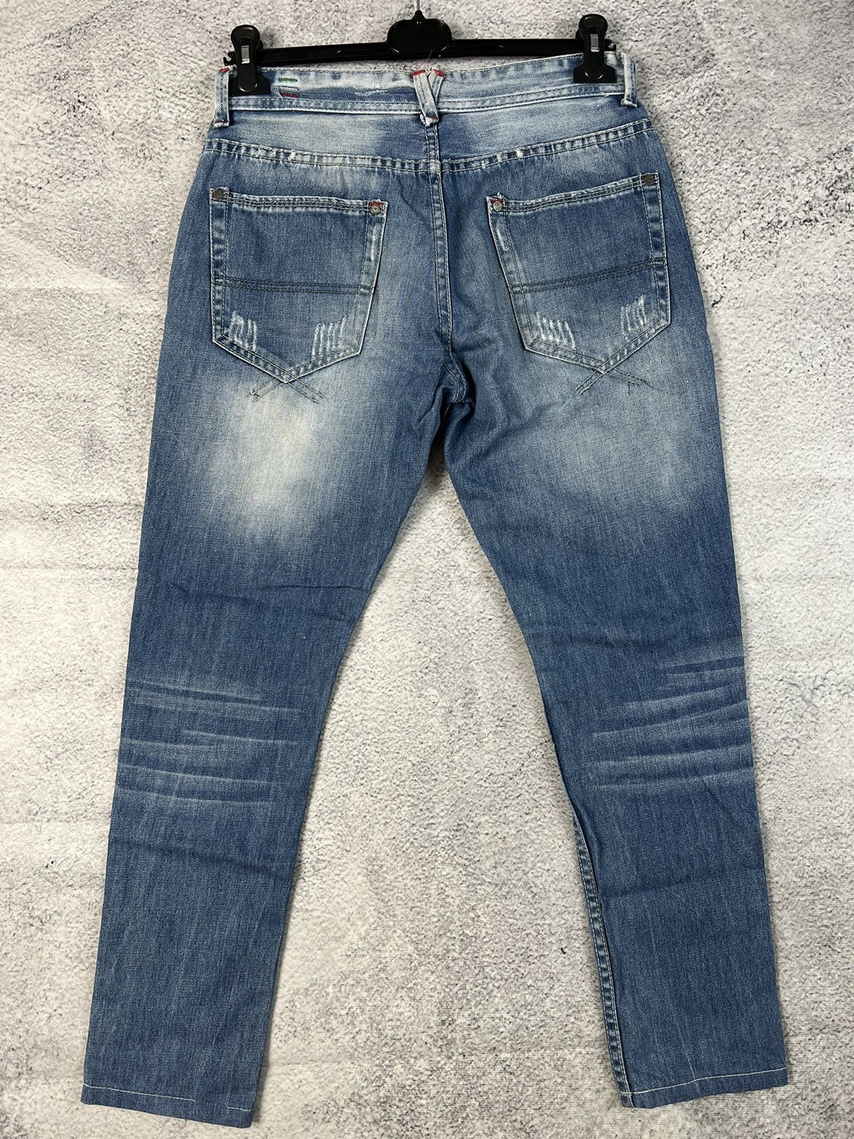Diesel × Vintage Vintage Diesel distressed denim jeans Y2K hype streetwear Size US 33 - 6 Thumbnail