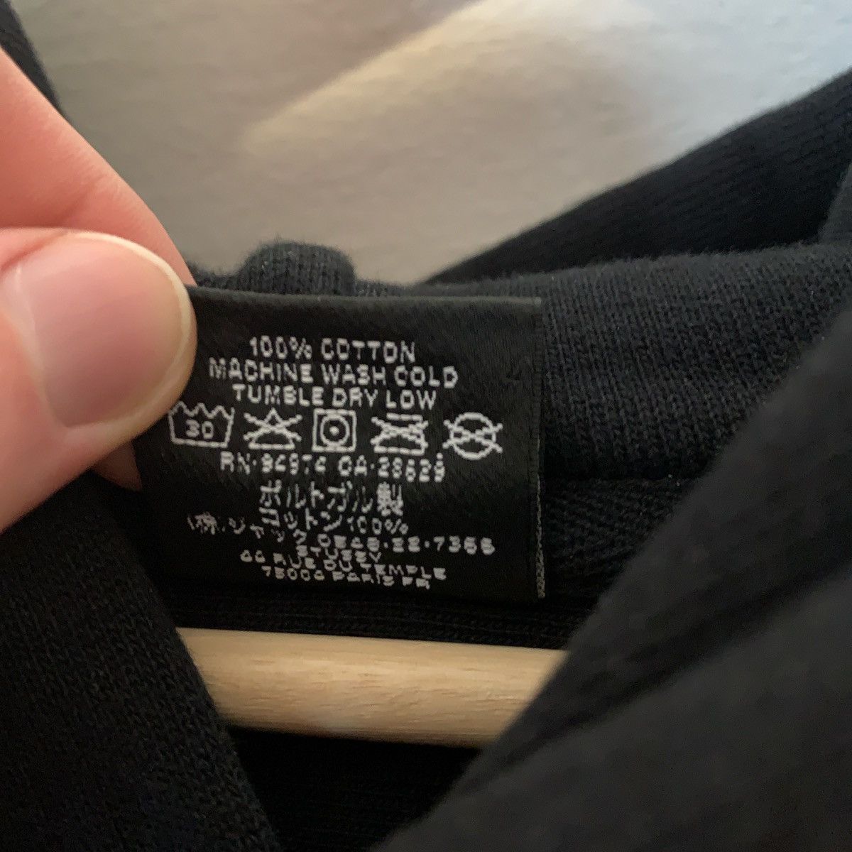 Stussy Rare Black Stüssy hoodie “International Laguna California” Size US L / EU 52-54 / 3 - 4 Thumbnail
