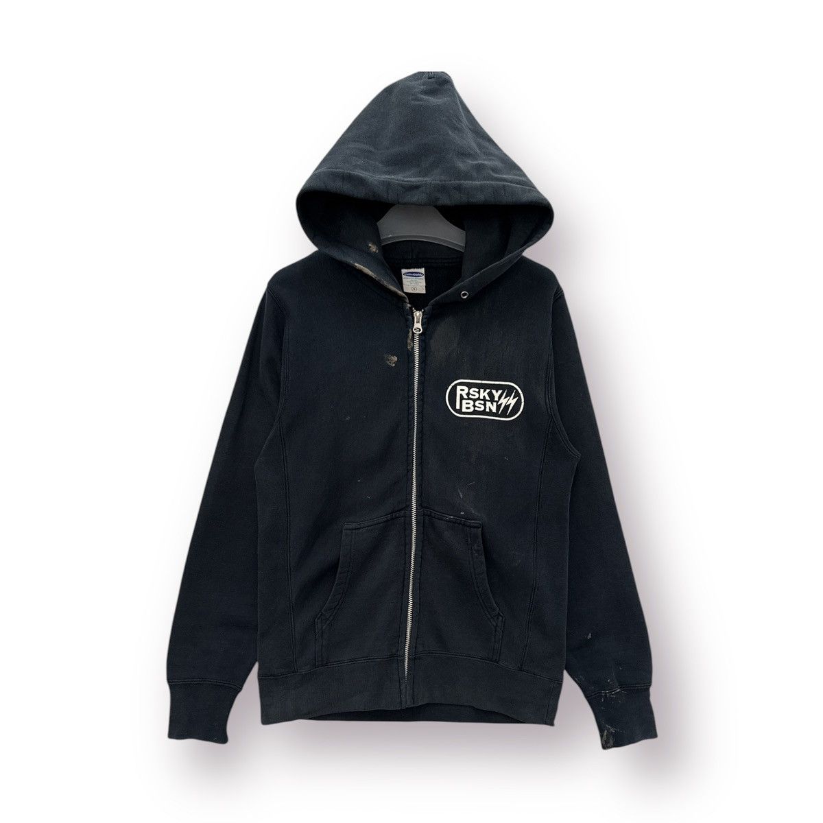 Sports Specialties 🔥 RSKY BSN MOTO OIL MOTORSPORT ZIPPER JACKET - S Size US XXS / EU 40 - 2 Thumbnail