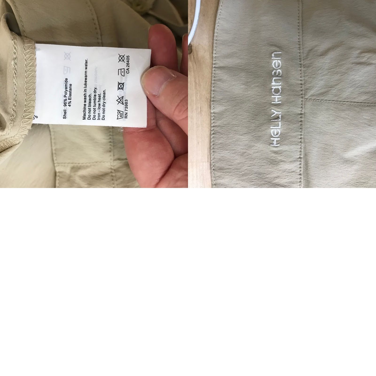 Helly Hansen Helly Hansen Womens Tan Hiking Shorts Roll Up Hem Technical Outdoor Khaki 8 Size 30" / US 8 / IT 44 - 8 Thumbnail