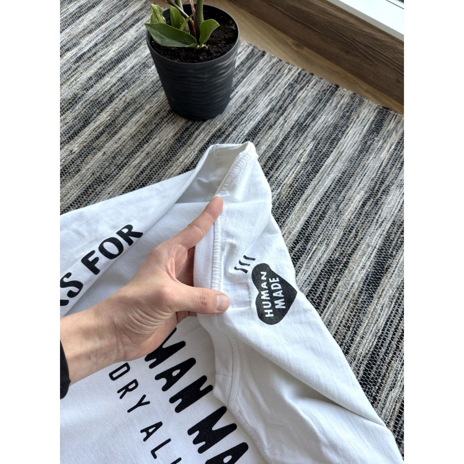 Vintage Haman Made Mens XL White Dry Alls Big Logo Long Sleeve Size Japan Size US XL / EU 56 / 4 - 4 Thumbnail