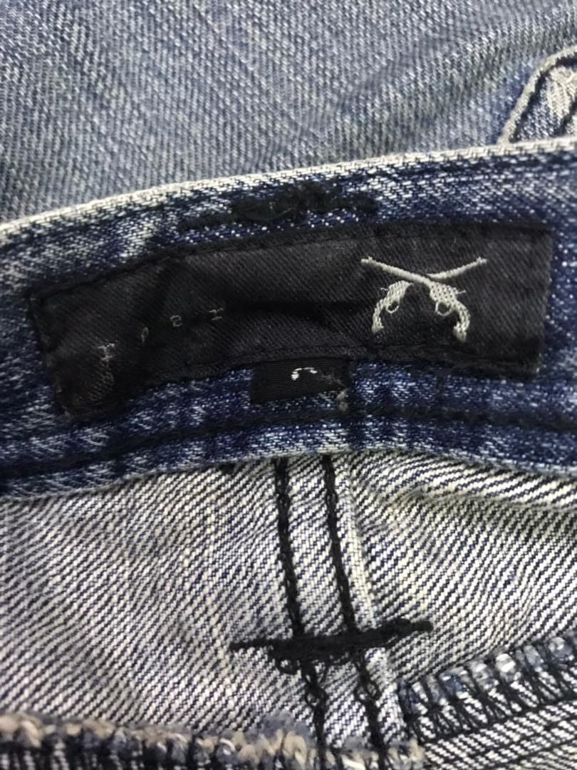 Hysteric Glamour 💥Vtg Japanese Roarguns Japan Art Denim Size US 31 - 15 Thumbnail