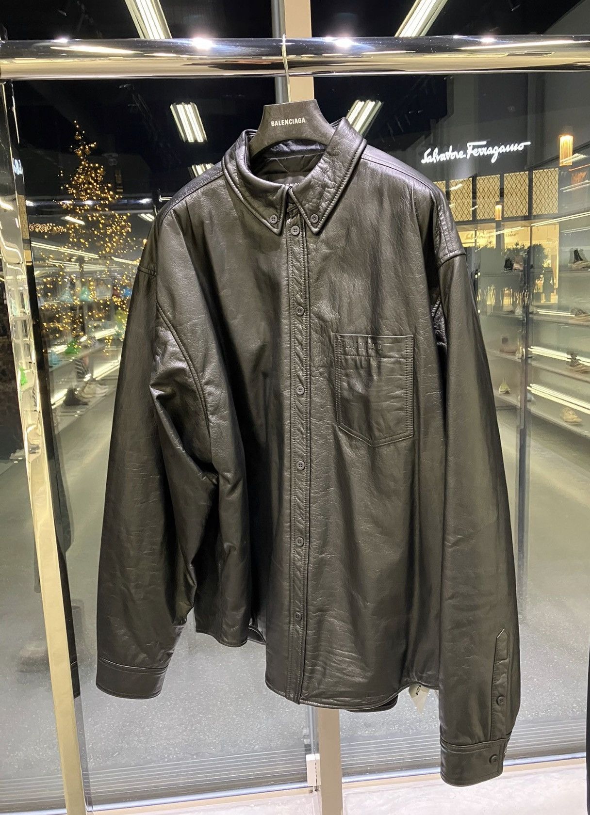 Balenciaga 🔥$4.5K VALUE🔥 Soft Vintage Leather Jacket Size US XL / EU 56 / 4 - 1 Preview