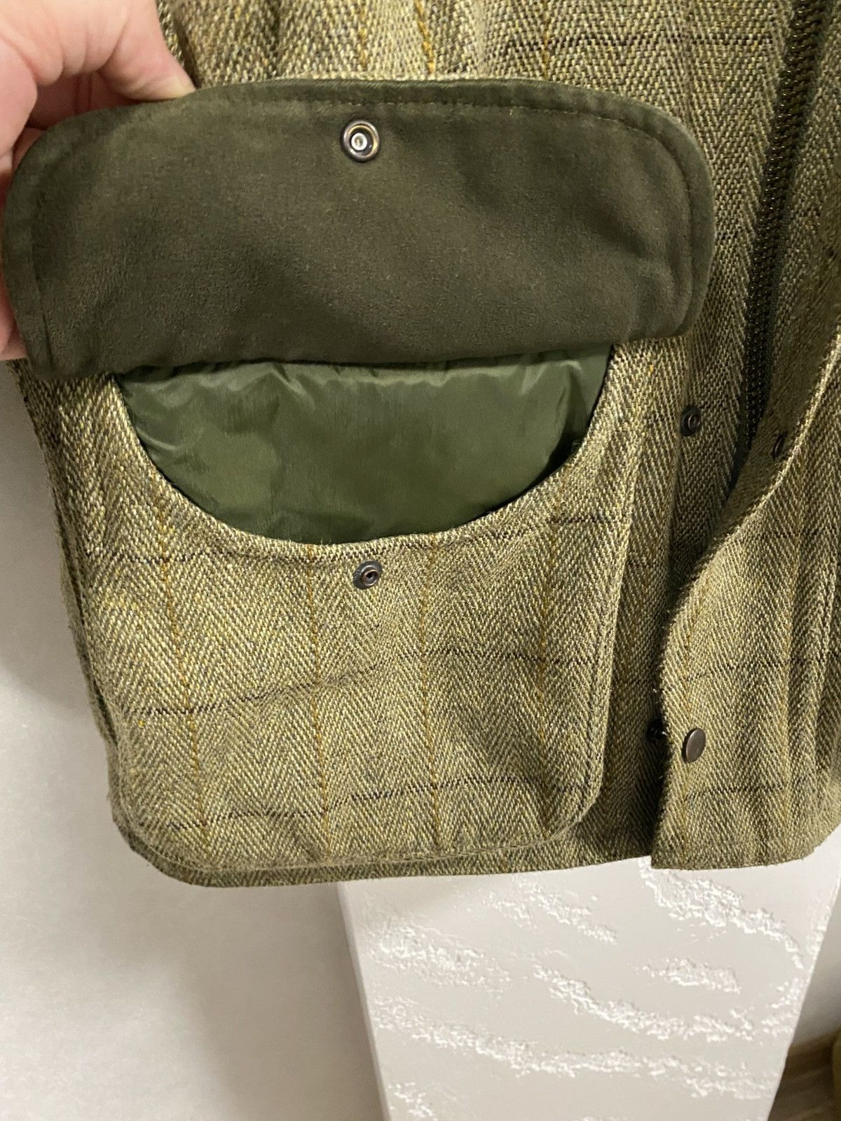 Vintage Vintage Old England Windowpane Tweed Hunting Coat Jacket XS Size US S / EU 44-46 / 1 - 7 Thumbnail