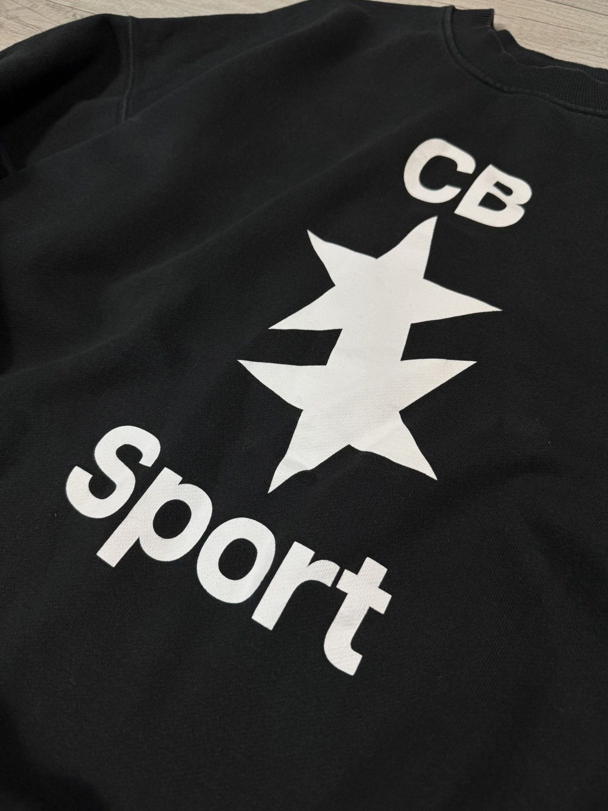 Cole Buxton Spot Oversized Big Logo Sweatshirt Hype Y2K