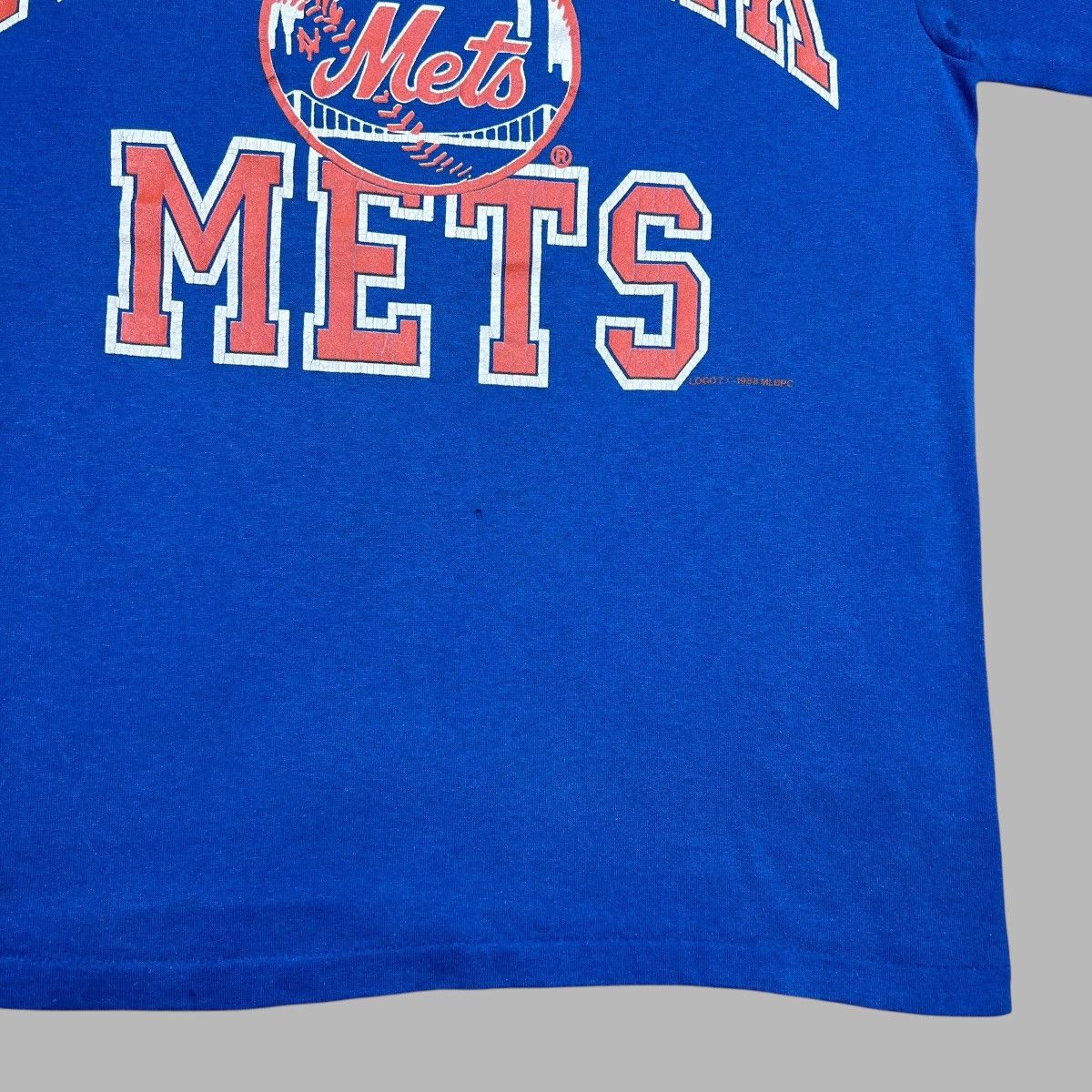 Logo 7 × MLB × Vintage Vintage 1988 MLB New York Mets Spell Out Graphic Logo 7 Tee Size US L / EU 52-54 / 3 - 7 Thumbnail