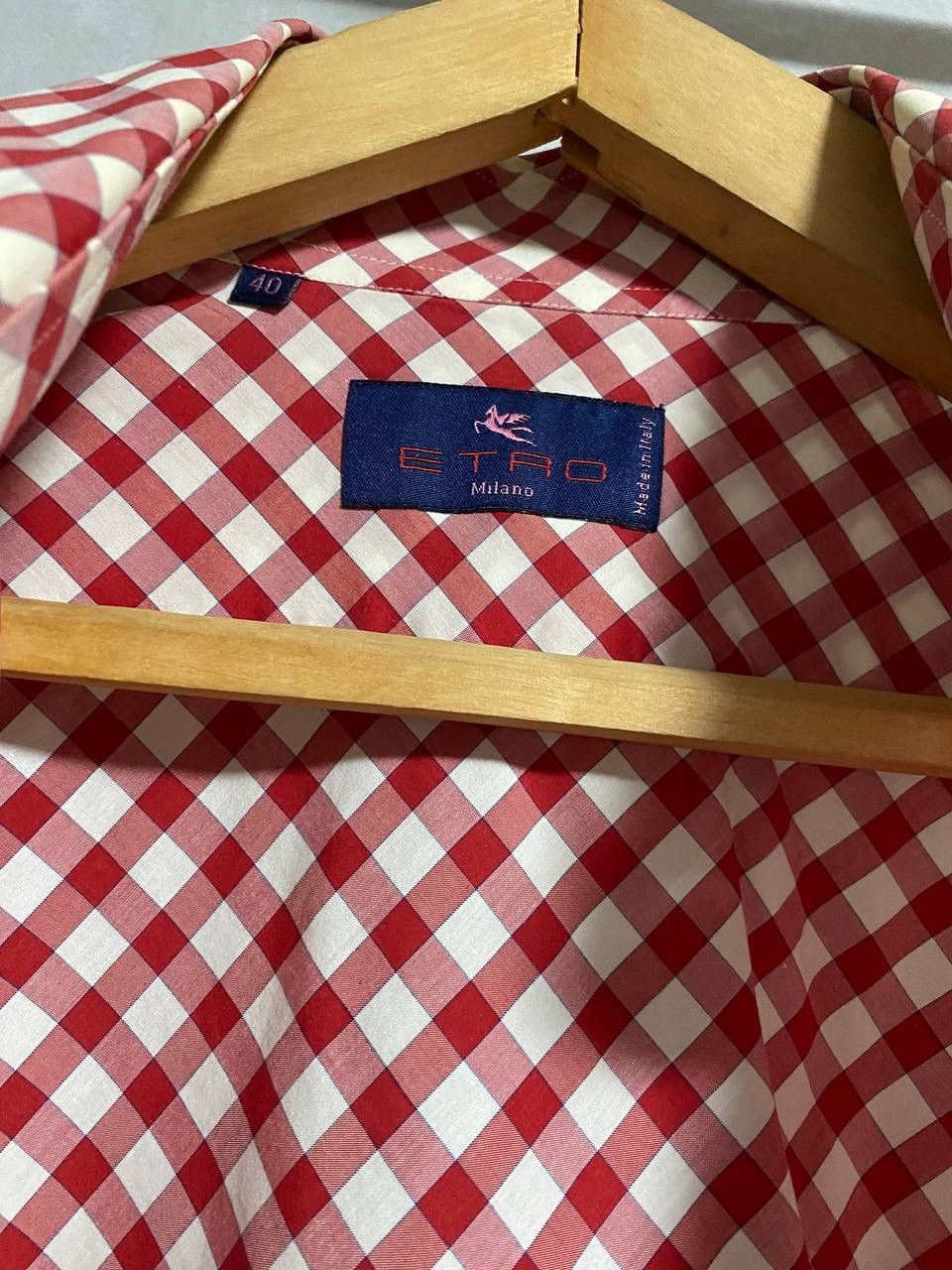 Etro Etro Milano Geometric Print Cotton Shirt Size US M / EU 48-50 / 2 - 4 Thumbnail