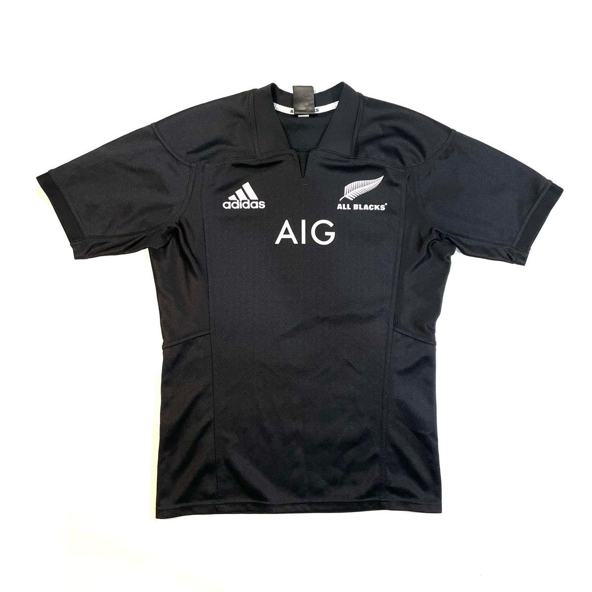 Adidas Black Adidas All Blacks jersey t-shirt y2k rugby New Zealand Size US L / EU 52-54 / 3 - 1 Thumbnail