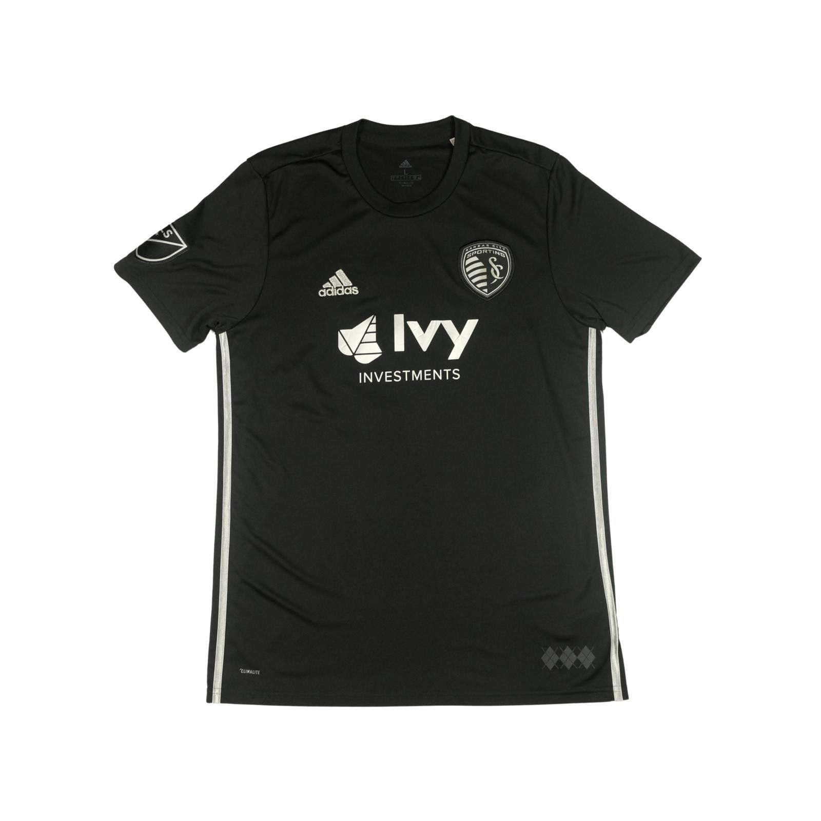 Adidas 2018/19 Sporting Kansas City Away Shirt (L) Size US L / EU 52-54 / 3 - 1 Thumbnail