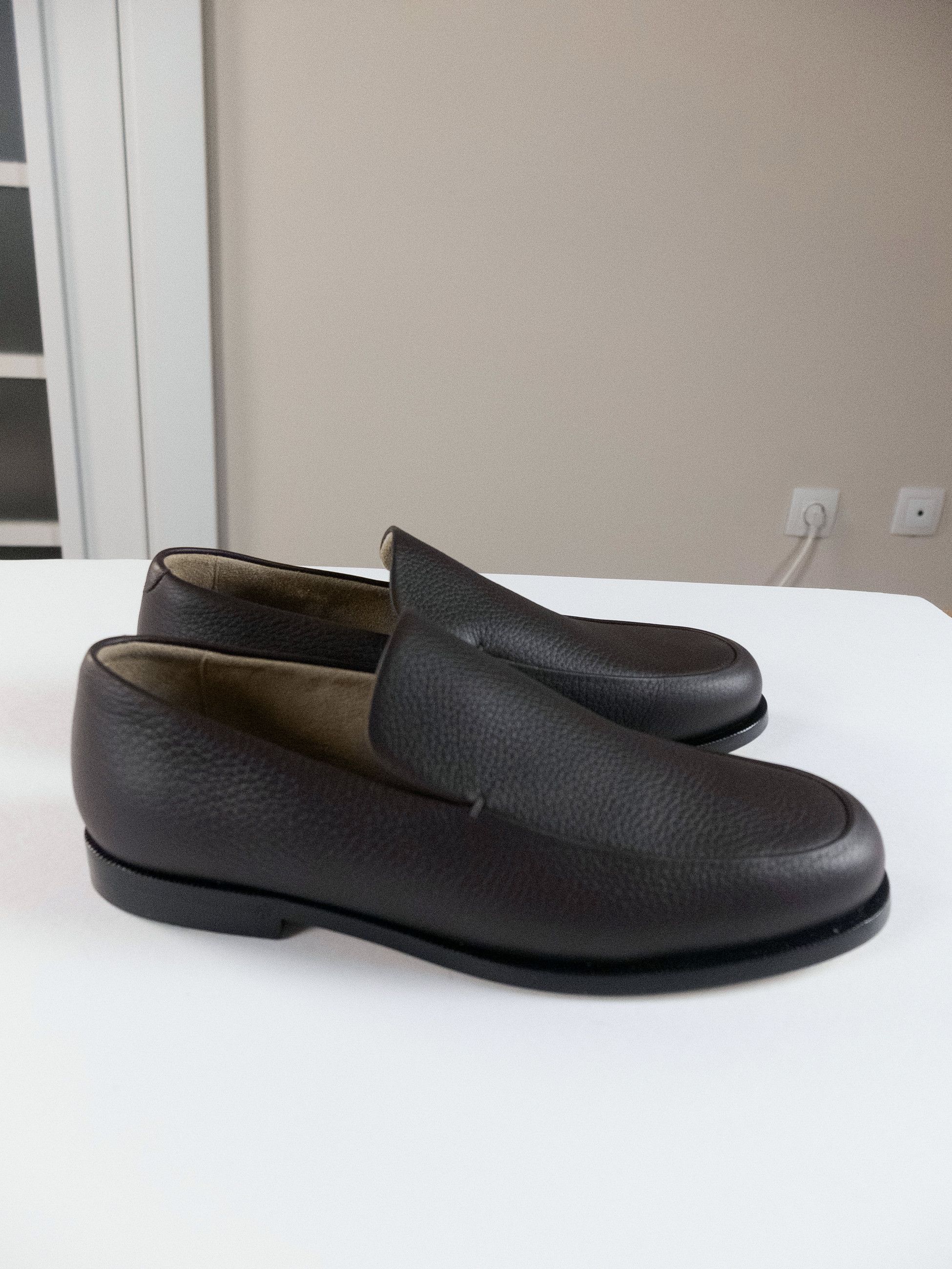 KHAITE KHAITE The Alessio brown leather loafers 7.5 37.5 Size US 7.5 / IT 37.5 - 5 Thumbnail
