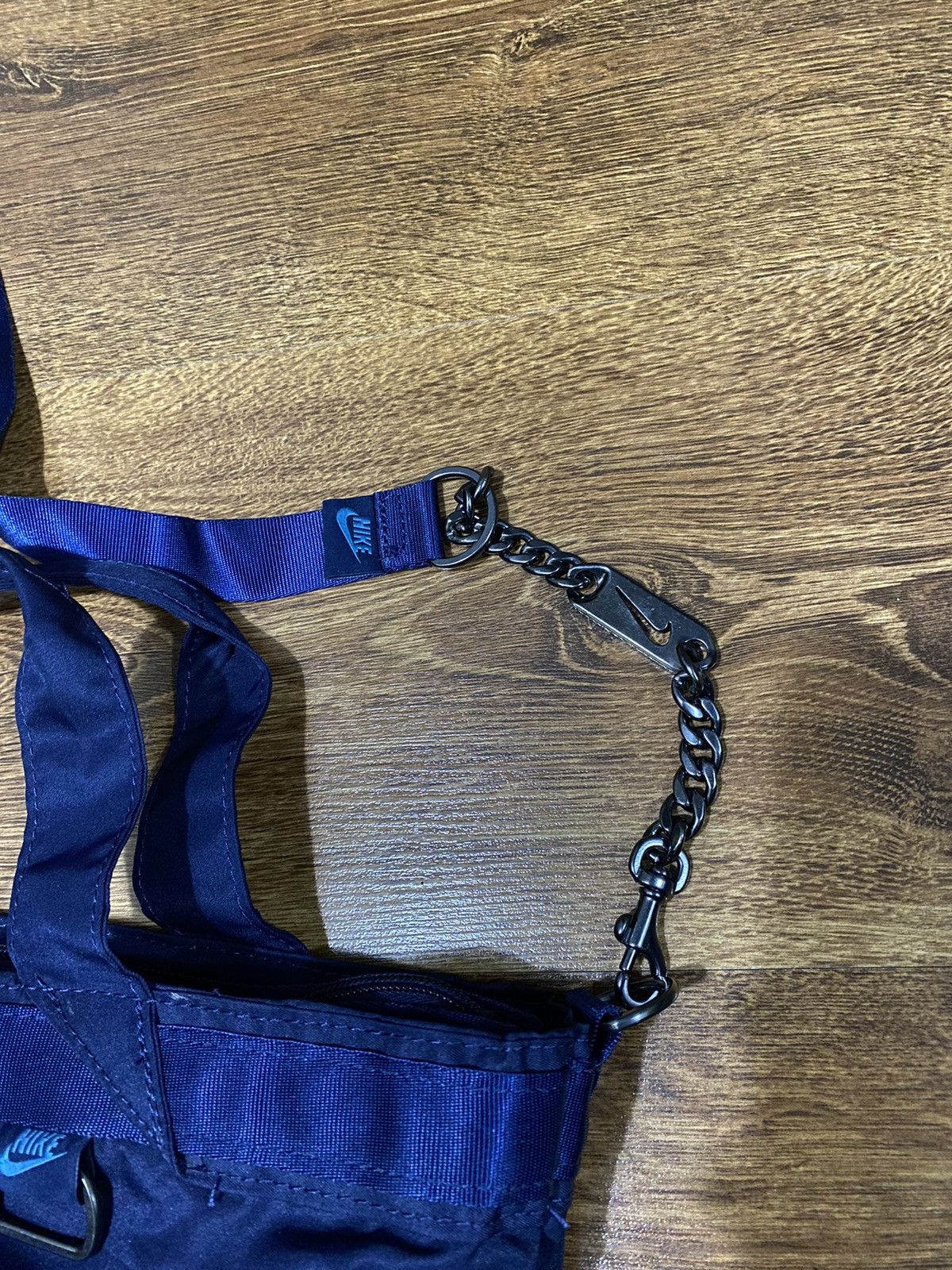 Nike Streetwear Blue Nike Luxury Swoosh Bag Y2K Sportswear rare Size ONE SIZE - 18 Thumbnail
