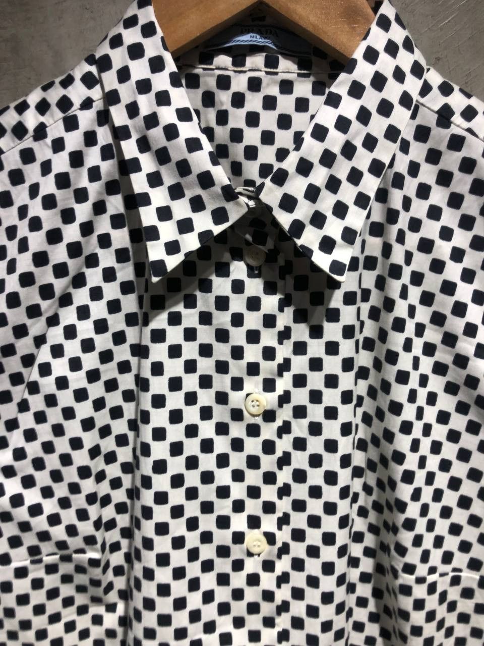 Prada Prada Button checkered Down sleeveless shirt Size S / US 4 / IT 40 - 5 Thumbnail