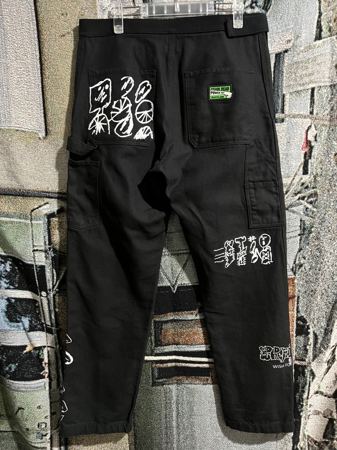Brain Dead Brain dead Carpenter Pants Black Size US 31 - 3 Thumbnail
