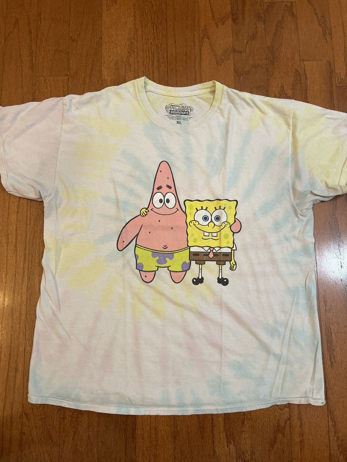 Vintage Vintage SpongeBob Square Pants @ Patrick t-shirt! Size US XL / EU 56 / 4 - 1 Thumbnail