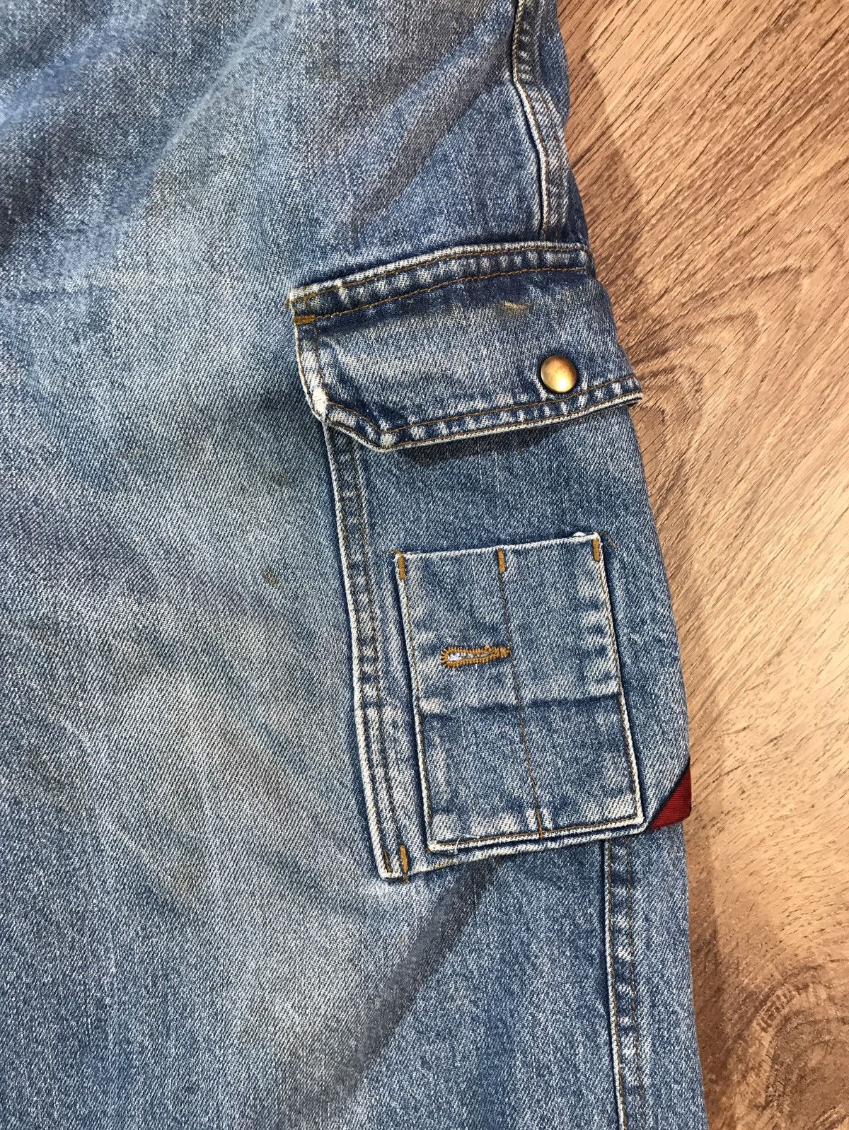 Japanese Brand × Vintage Vintage Distressed Denim Rap Pants Jeans Size US 40 / EU 56 - 4 Thumbnail