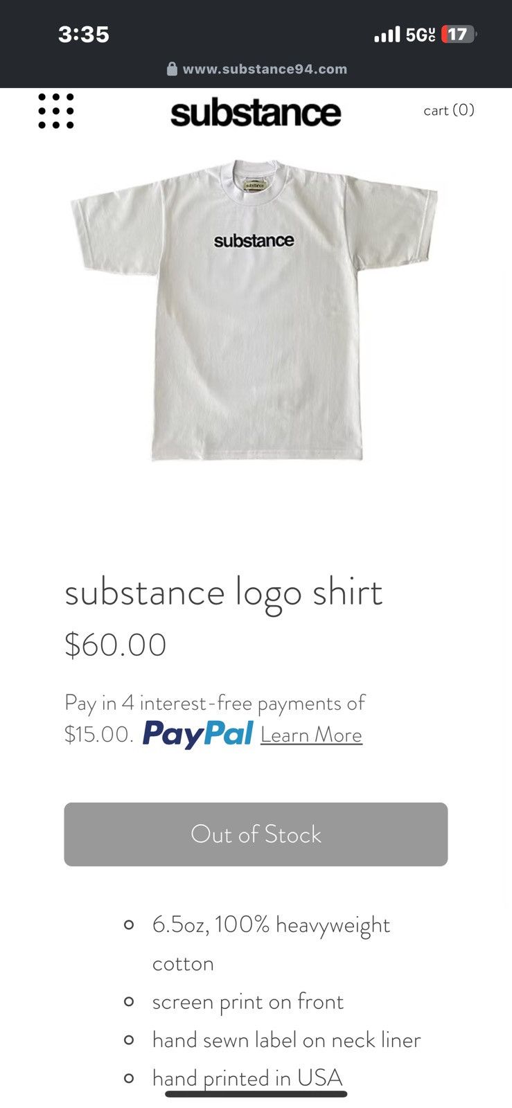 Other Substance94 Shirt Size US L / EU 52-54 / 3 - 5 Thumbnail
