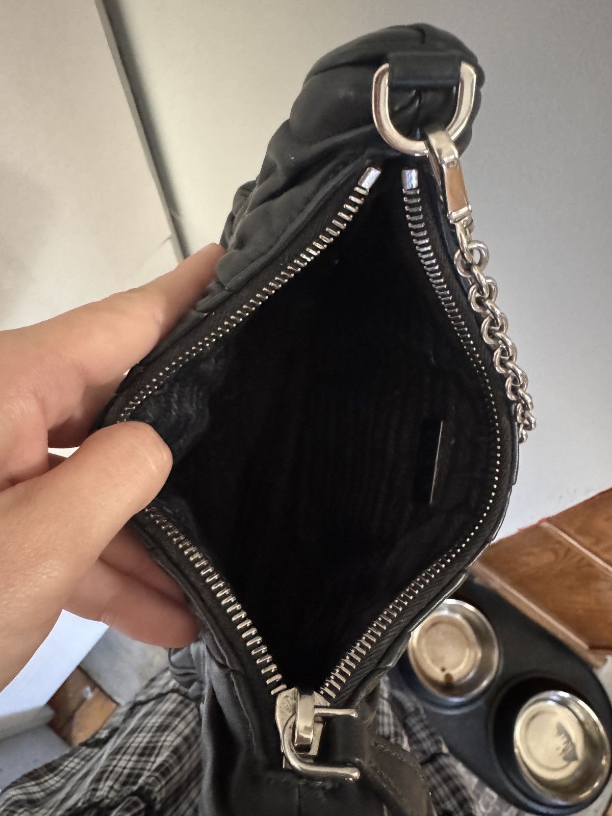 Prada PRADA NAPPA GAUFRE RE-EDITION 2005 SHOULDER BAG Size ONE SIZE - 3 Thumbnail