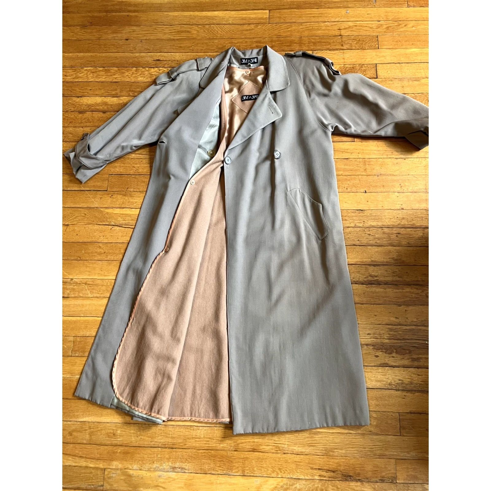 Vintage VINTAGE Steve by Searle Trench Coat Women’s 6 Beige Coat Steve by Searle Trench Coat Beige 6 Women’s Vintage Size M / US 6-8 / IT 42-44 - 6 Thumbnail