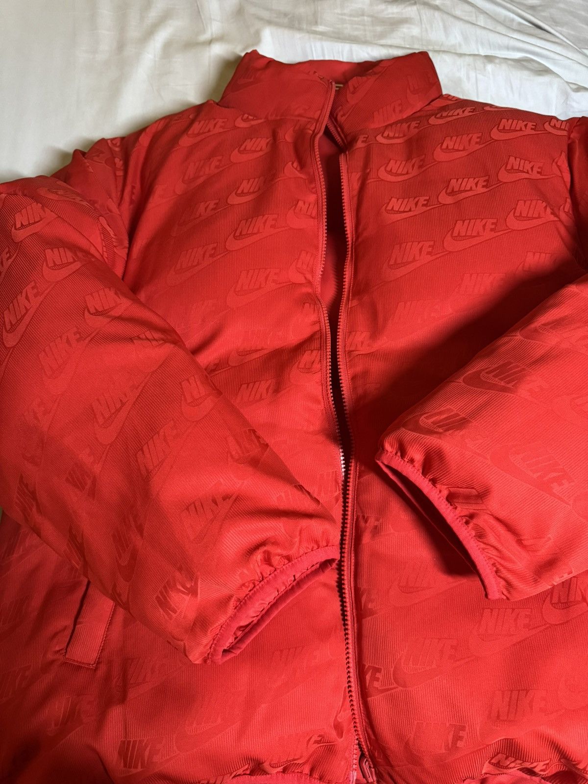 Nike × Supreme Supreme Nike Reversible Puffy Jacket Size US XL / EU 56 / 4 - 3 Thumbnail