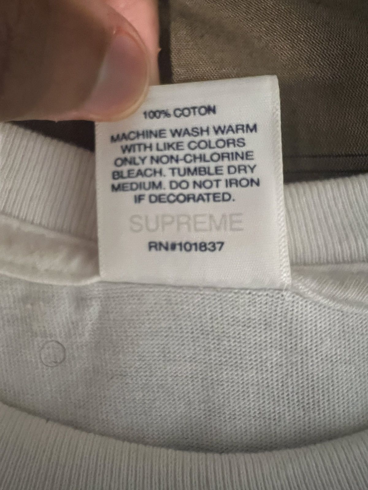Supreme Supreme Levitation Tee White Size US S / EU 44-46 / 1 - 3 Thumbnail