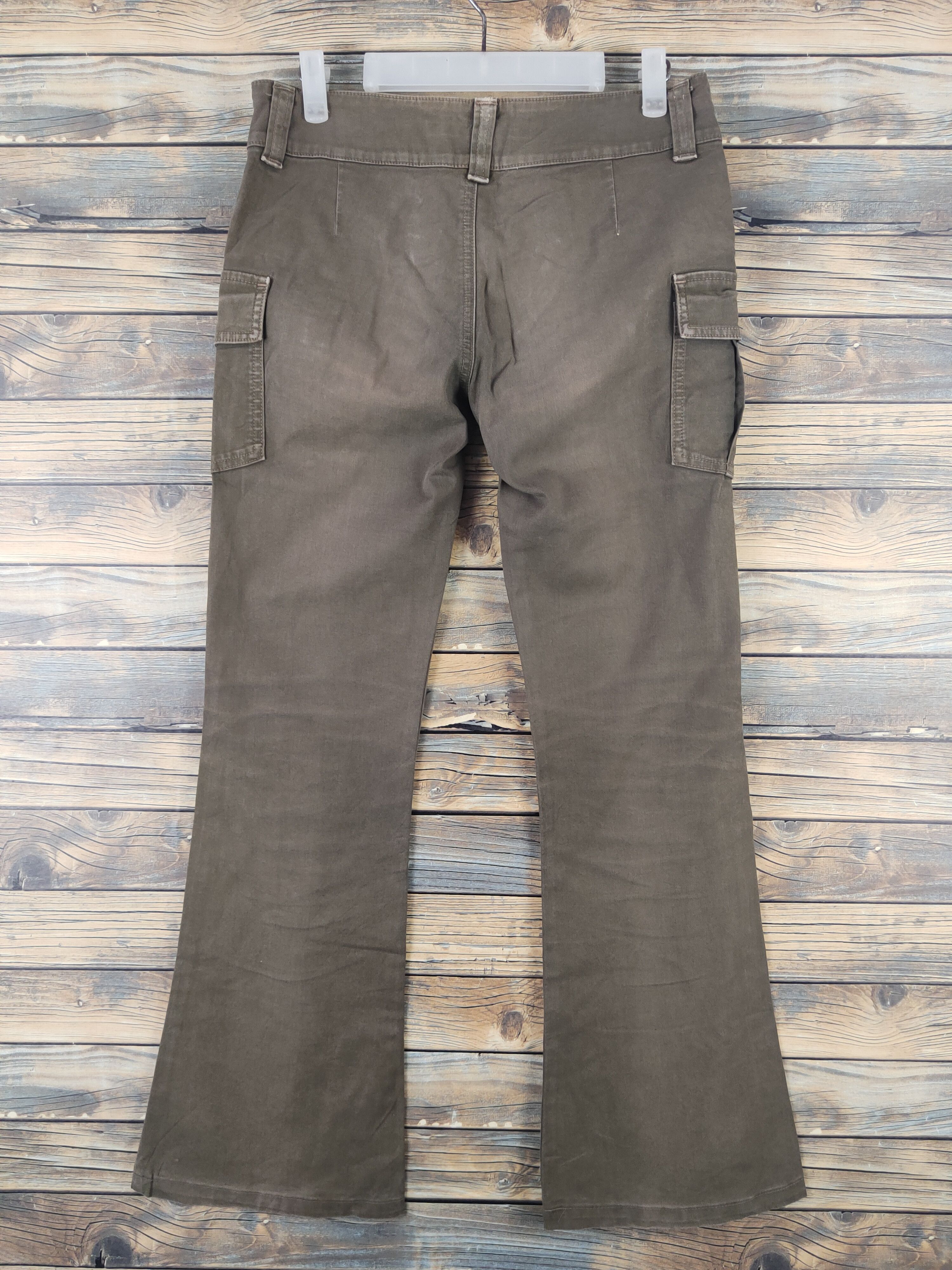 Japanese Brand DL Nudist Jean Brown Multipocket Tactical Cargo Pants #741 Size 28" / US 6 / IT 42 - 7 Thumbnail