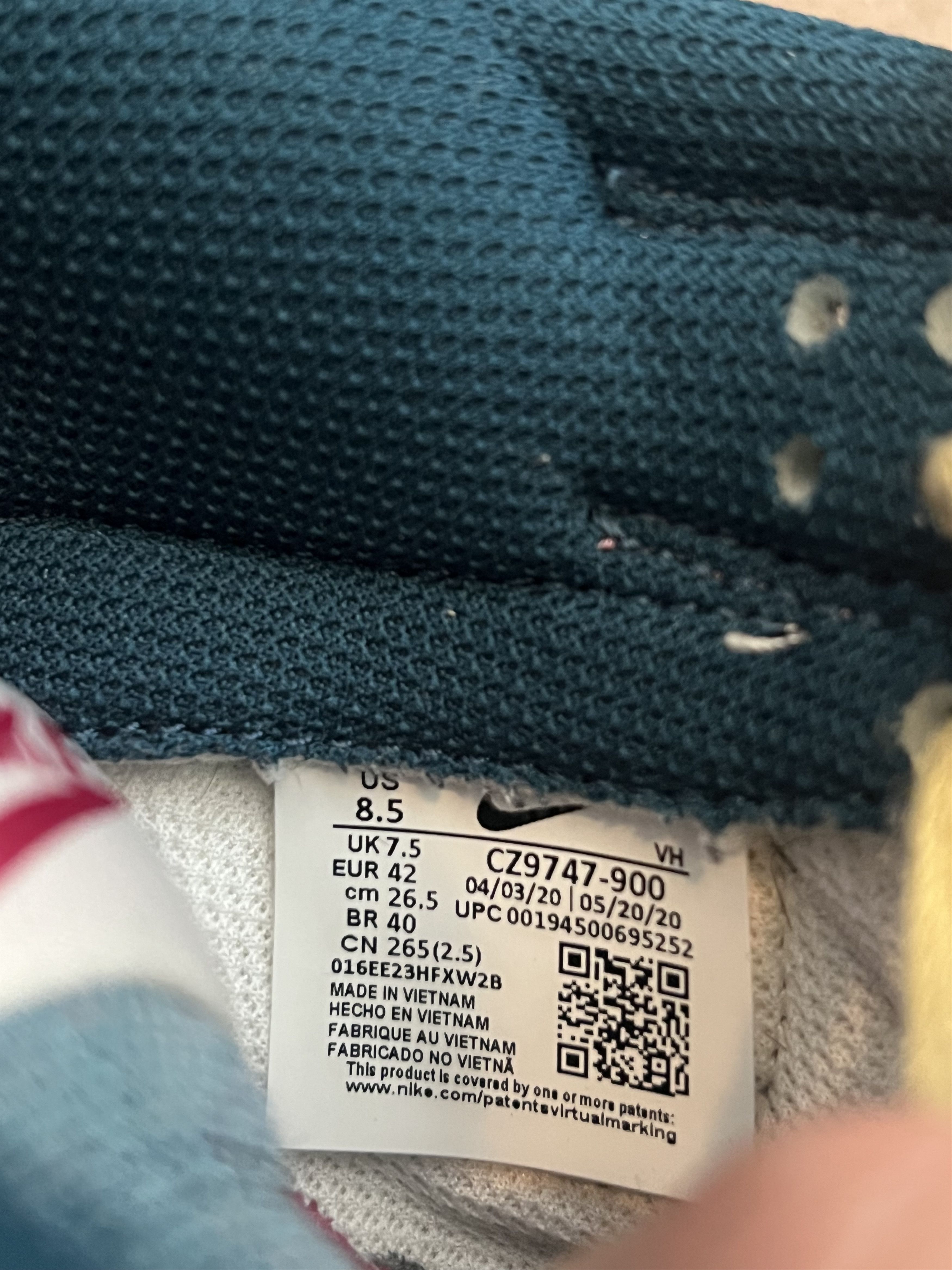 Nike Community Garden Dunks Size US 8.5 / EU 41-42 - 6 Thumbnail